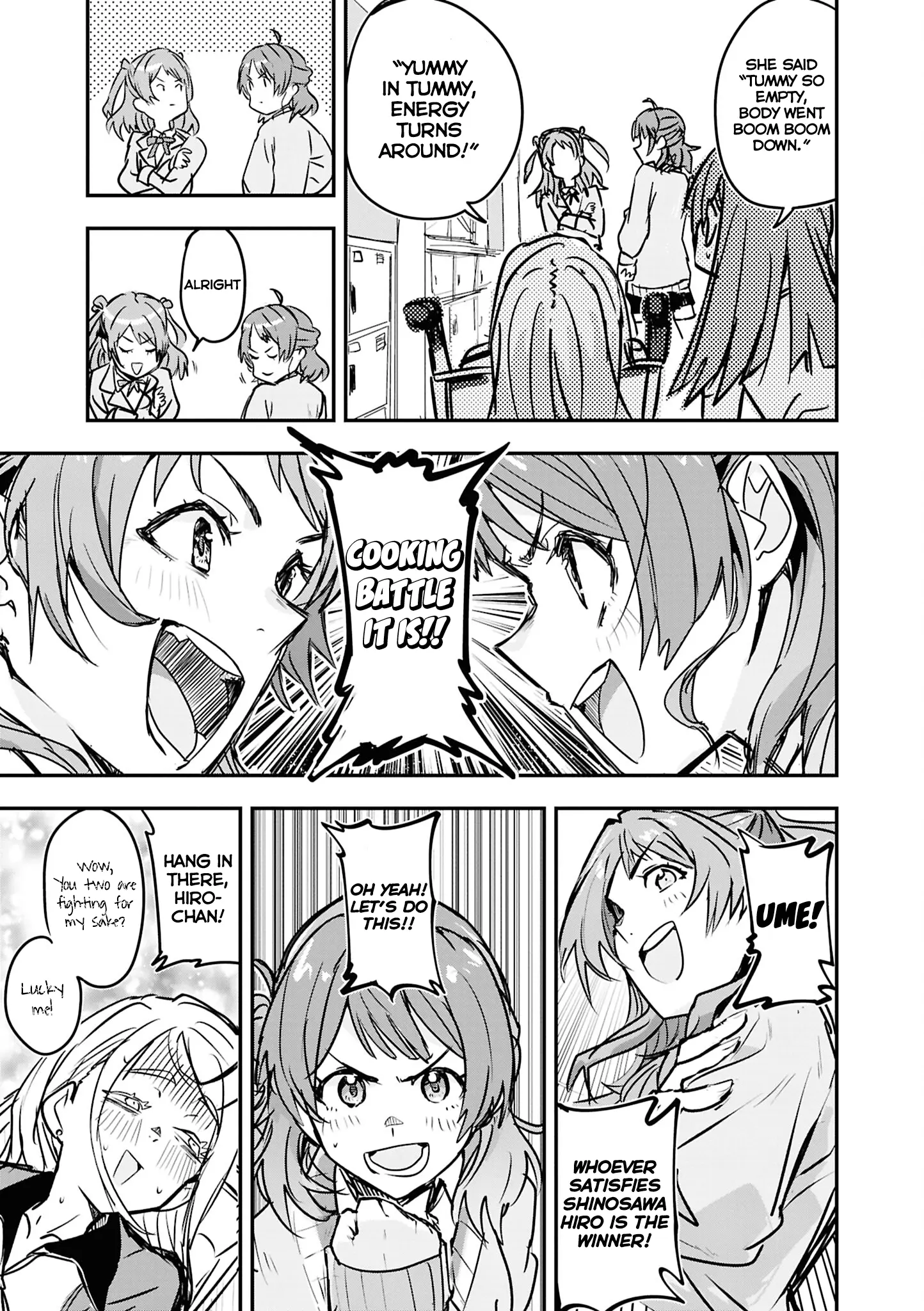 Gakuen Idolm@Ster - Comic Anthology - Chapter 5: Rice Ball Battle: Sticky Situation (Ogasawara)