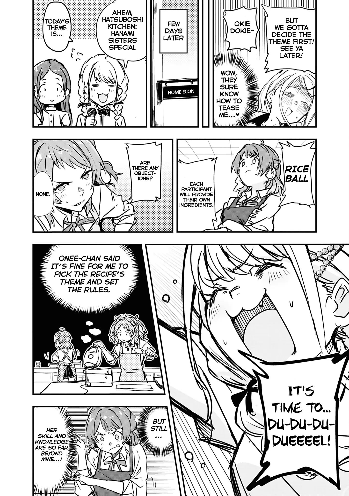 Gakuen Idolm@Ster - Comic Anthology - Chapter 5: Rice Ball Battle: Sticky Situation (Ogasawara)