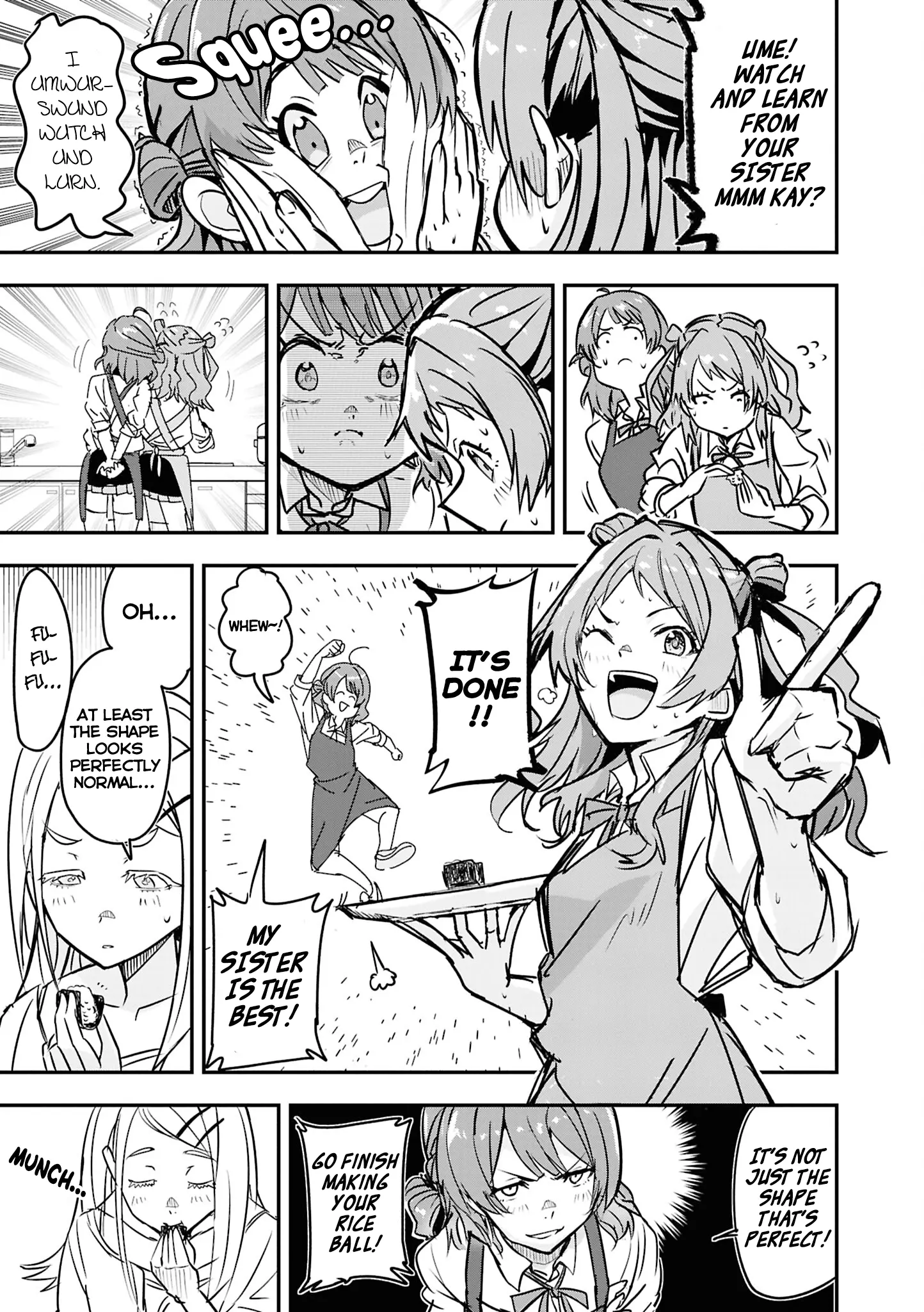 Gakuen Idolm@Ster - Comic Anthology - Chapter 5: Rice Ball Battle: Sticky Situation (Ogasawara)