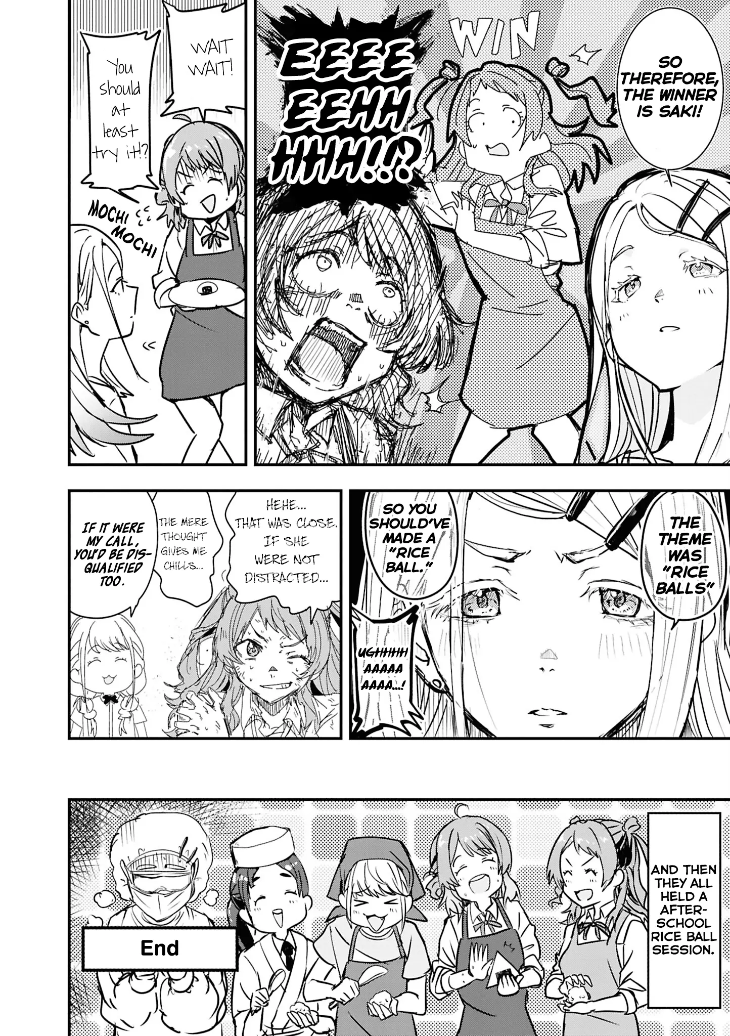 Gakuen Idolm@Ster - Comic Anthology - Chapter 5: Rice Ball Battle: Sticky Situation (Ogasawara)