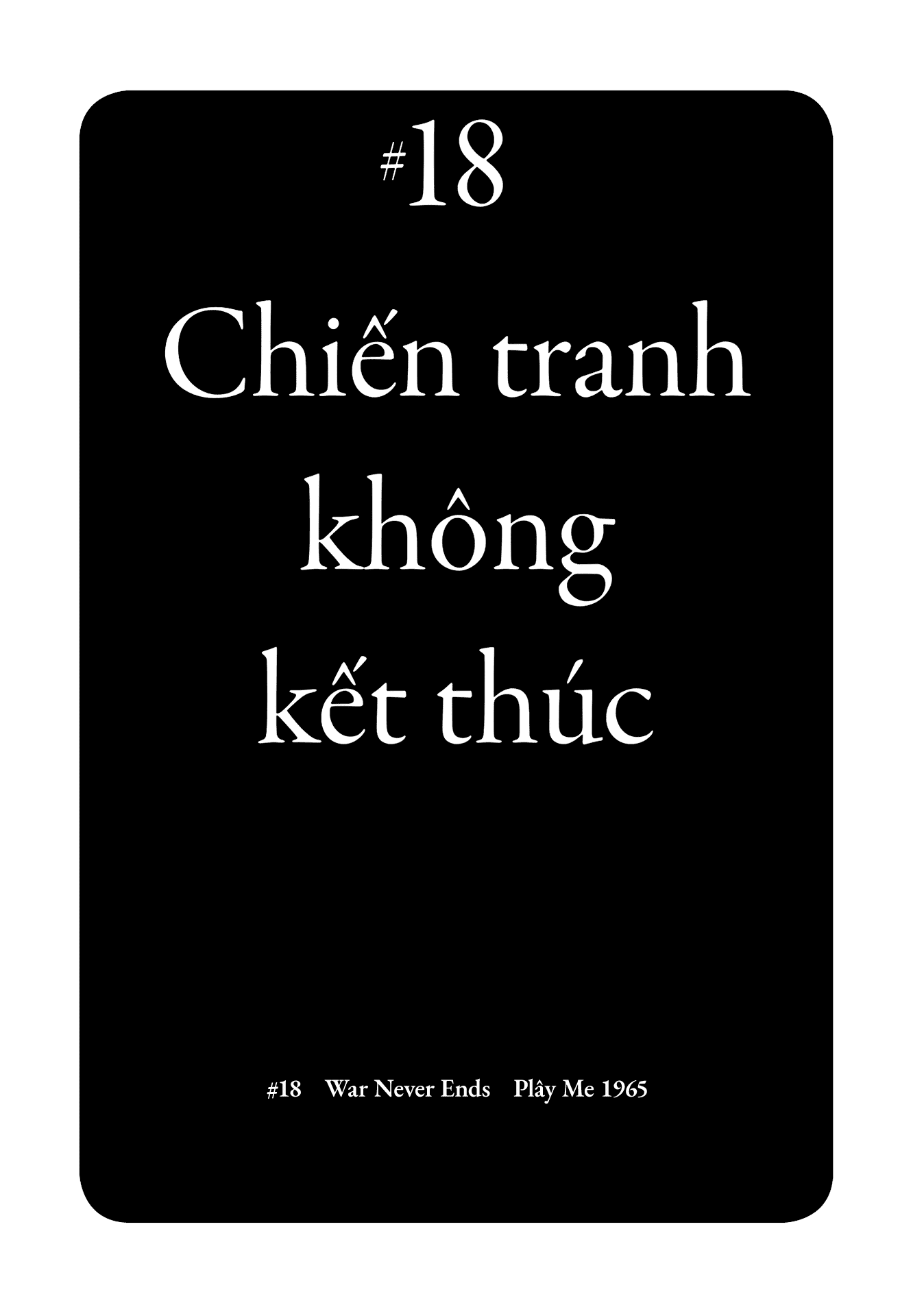 Dien Bien Phu - Chapter 18: War Never Ends