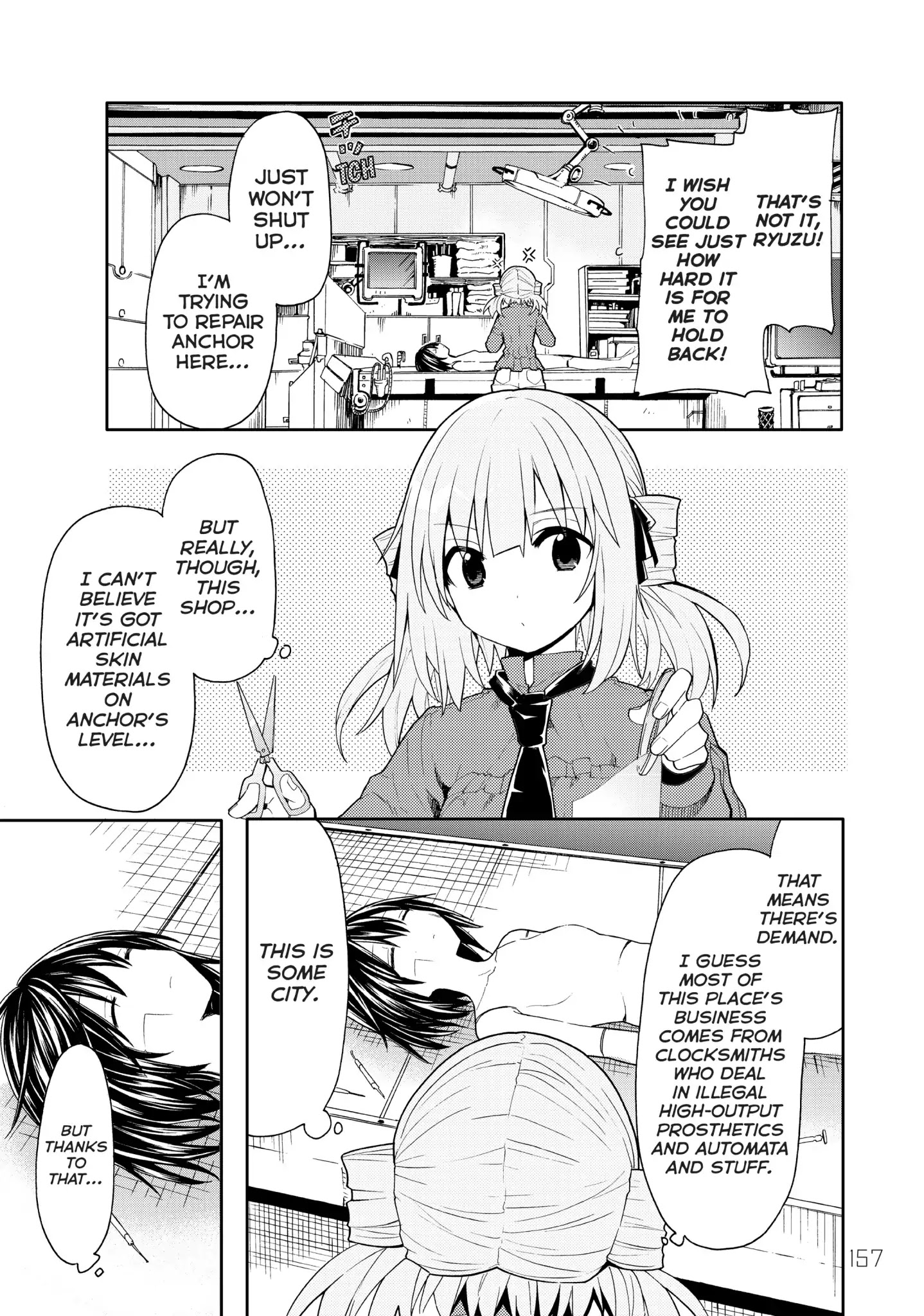 Clockwork Planet - Chapter 39: Vol.8 Clock 39: Morning In Shangri-La