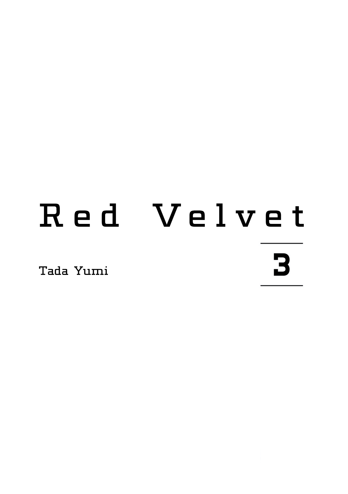 Red Velvet - Vol.3 Chapter 14