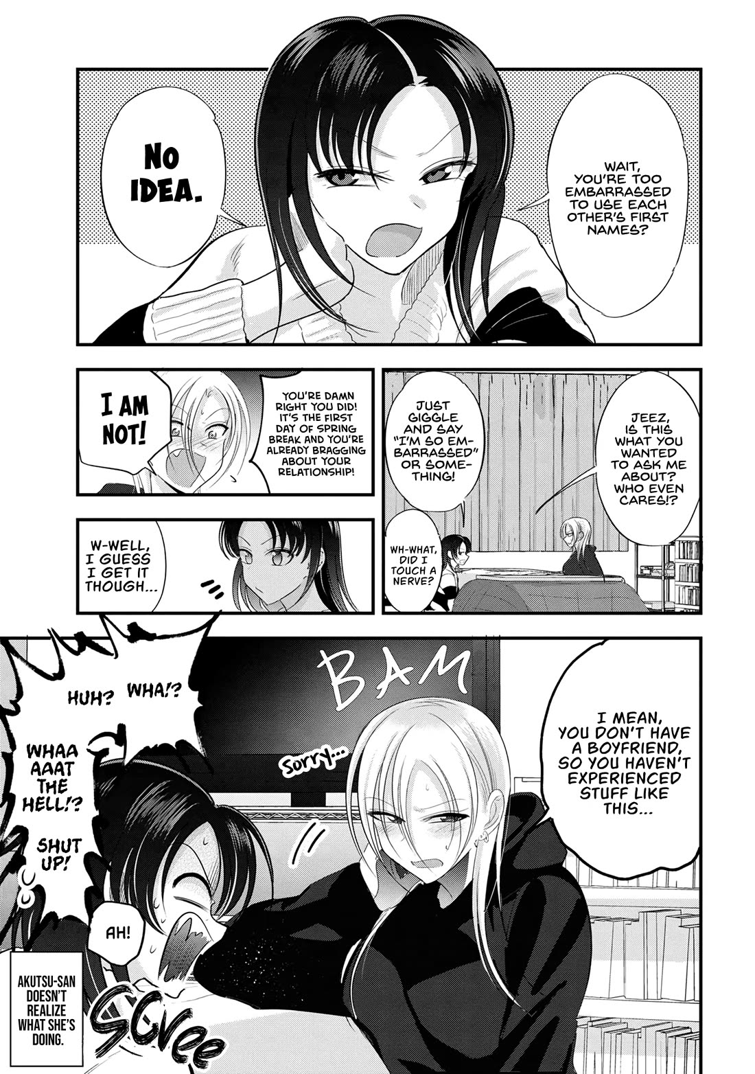 Please Go Home, Akutsu-San! - Chapter 185