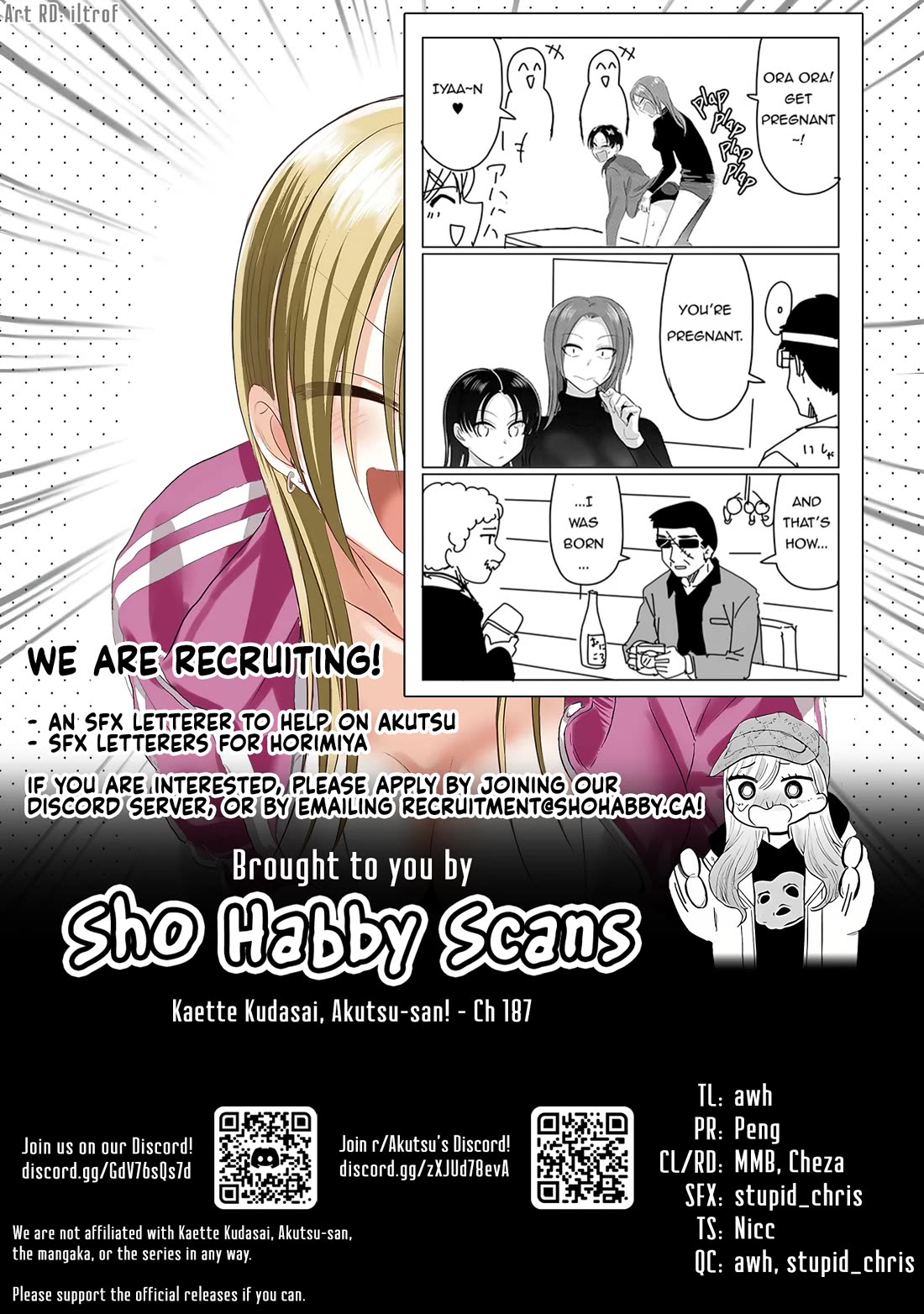 Please Go Home, Akutsu-San! - Chapter 187