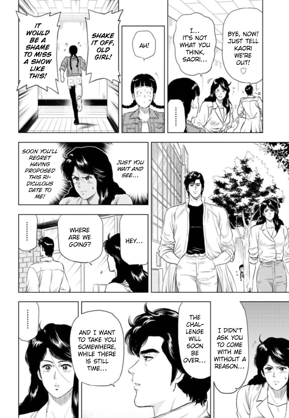 Kyo Kara City Hunter - Vol.2 Chapter 7: Saori On The Front Line