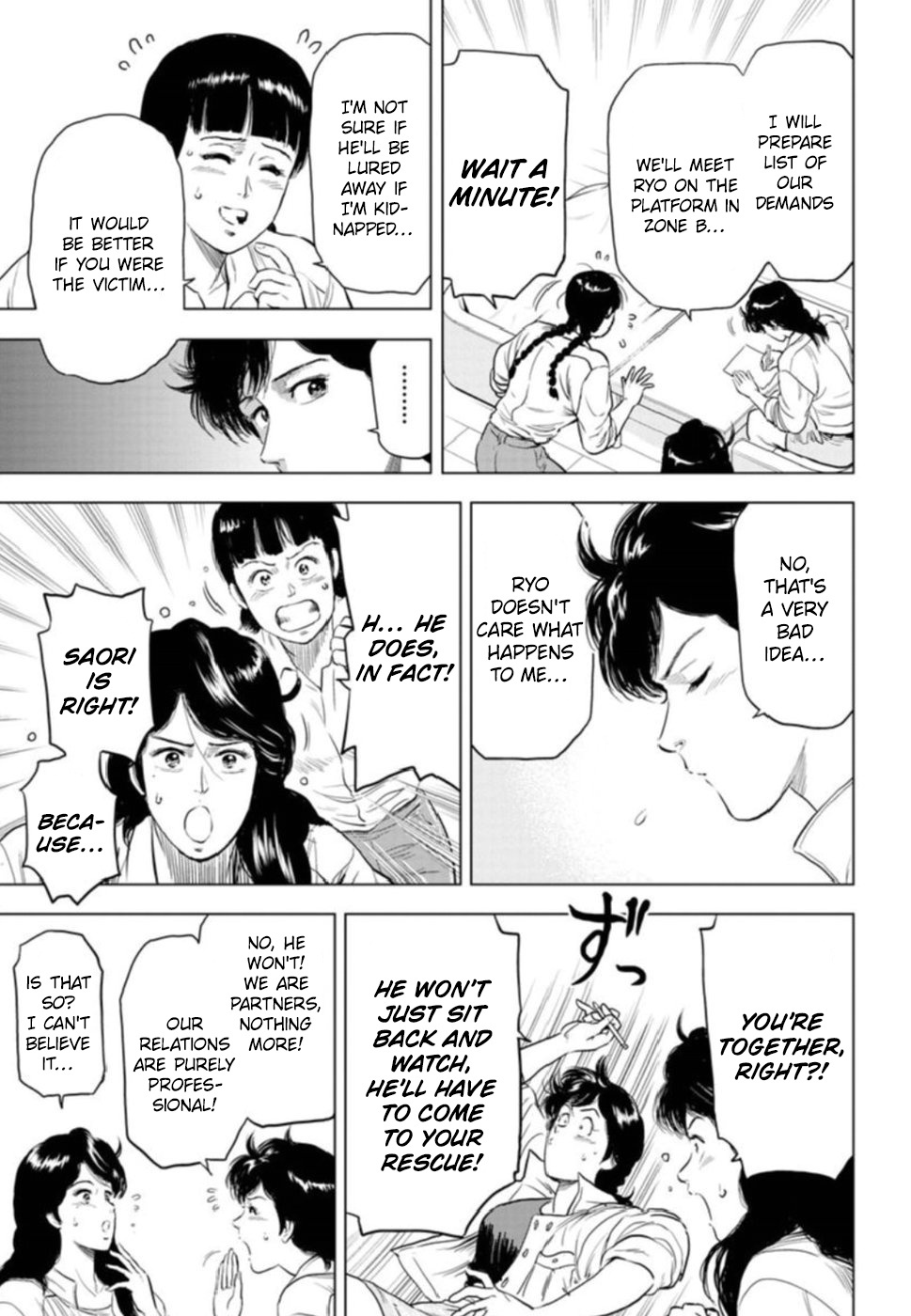 Kyo Kara City Hunter - Vol.2 Chapter 7: Saori On The Front Line