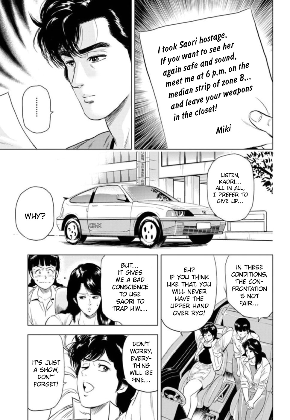 Kyo Kara City Hunter - Vol.2 Chapter 7: Saori On The Front Line