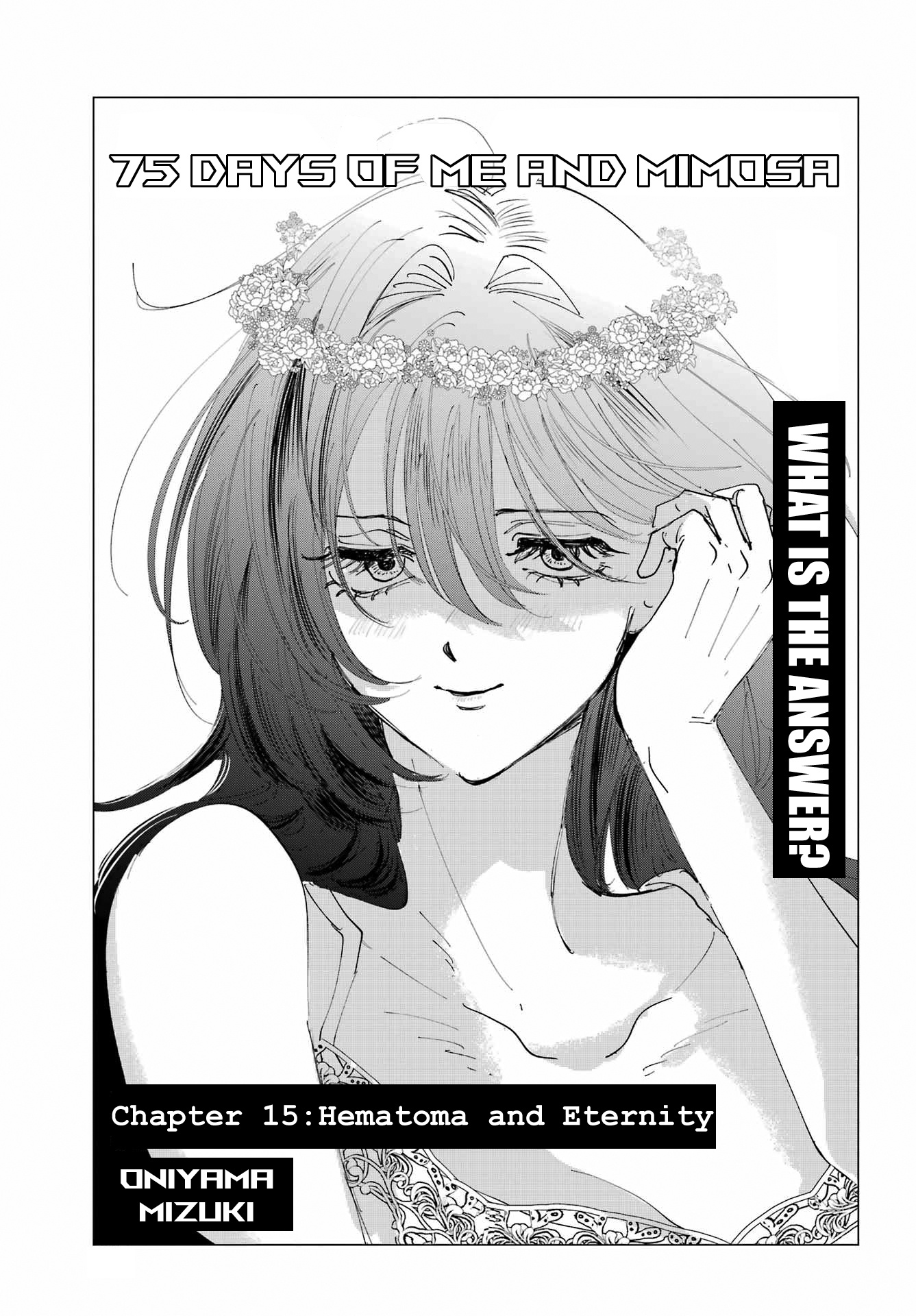 Boku To Mimoza No 75-Nichi - Vol.3 Chapter 15: Hematoma And Eternity