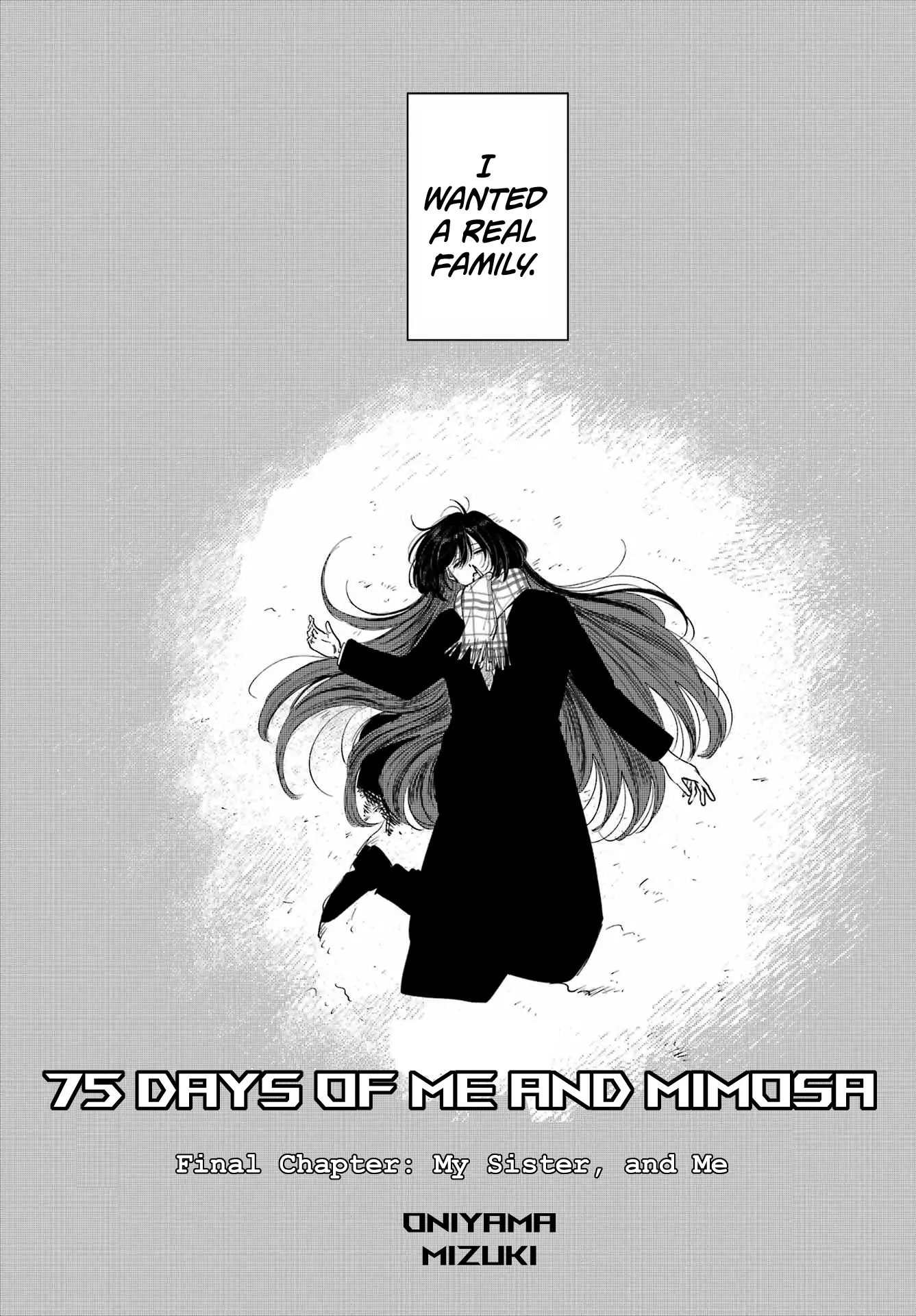 Boku To Mimoza No 75-Nichi - Vol.3 Chapter 16: My Sister, And Me