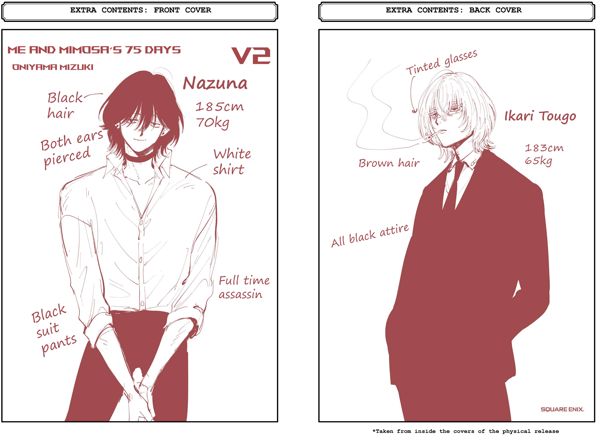 Boku To Mimoza No 75-Nichi - Vol.2 Chapter 10: Front And Back