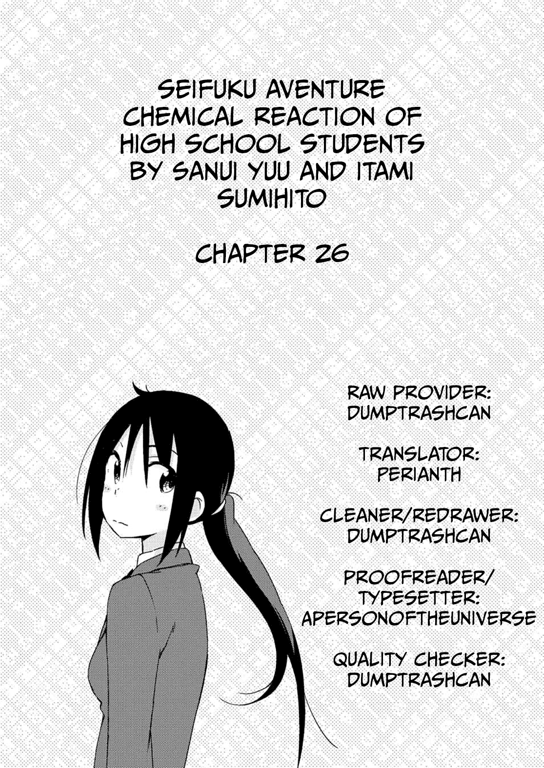 Seifuku Aventure - Chemical Reaction Of High School Students - Chapter 26