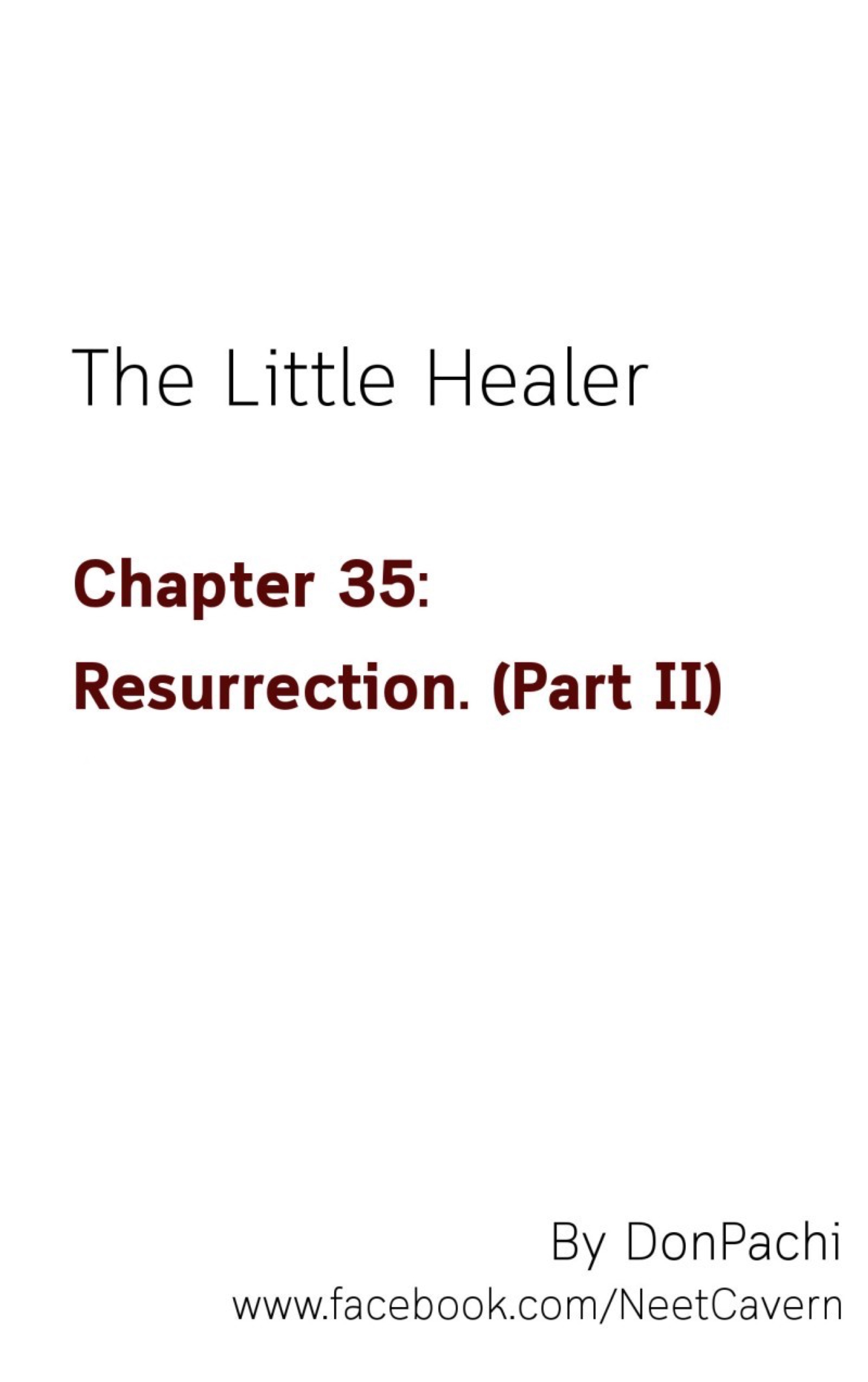 The Little Healer - Chapter 35: Resurrection. (Part Ii)