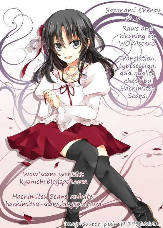 Sazanami Cherry - Vol.1 Chapter 5 : Bye-Bye