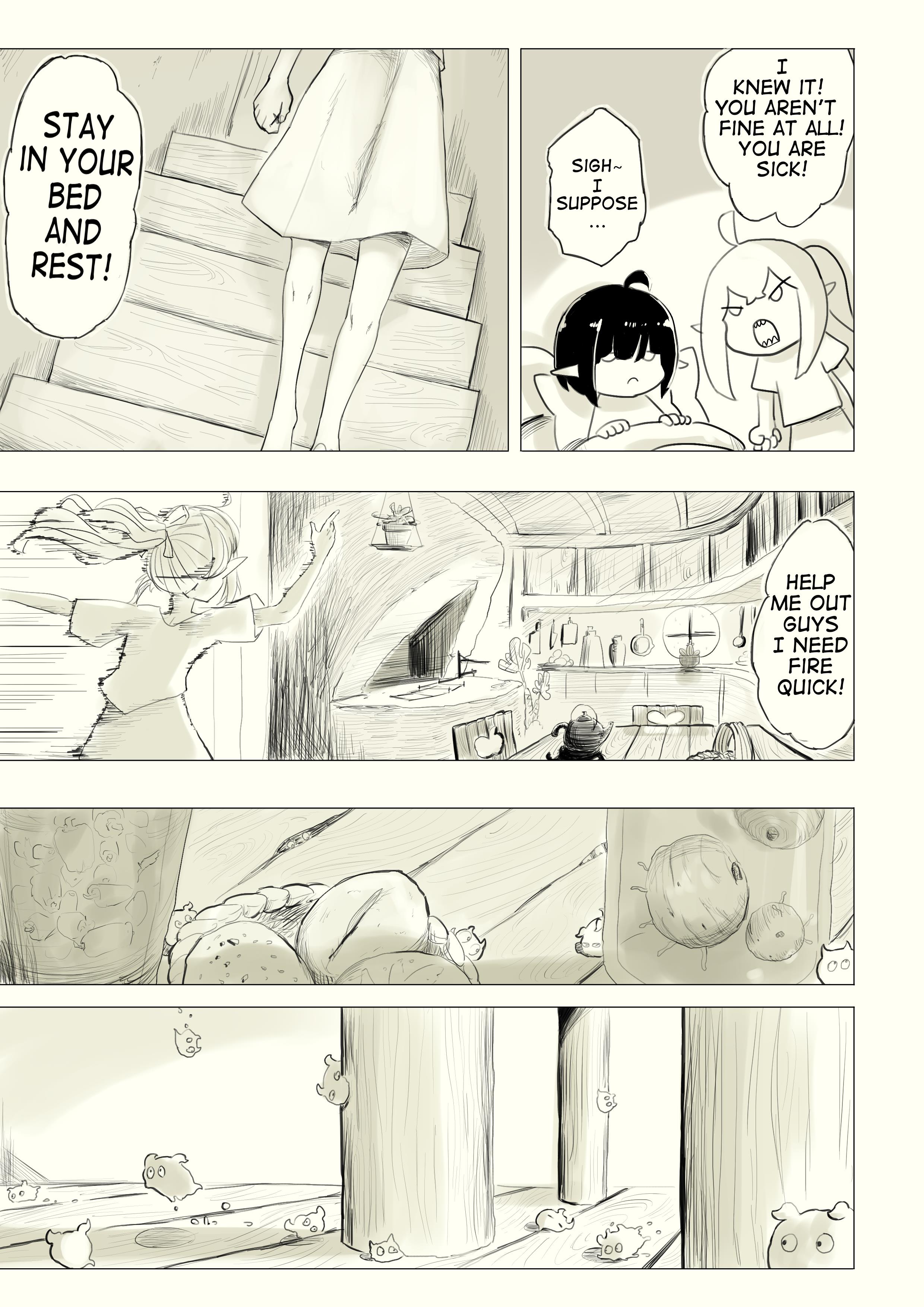 Mia & Sera's Daily Life - Chapter 2: Cold Shower