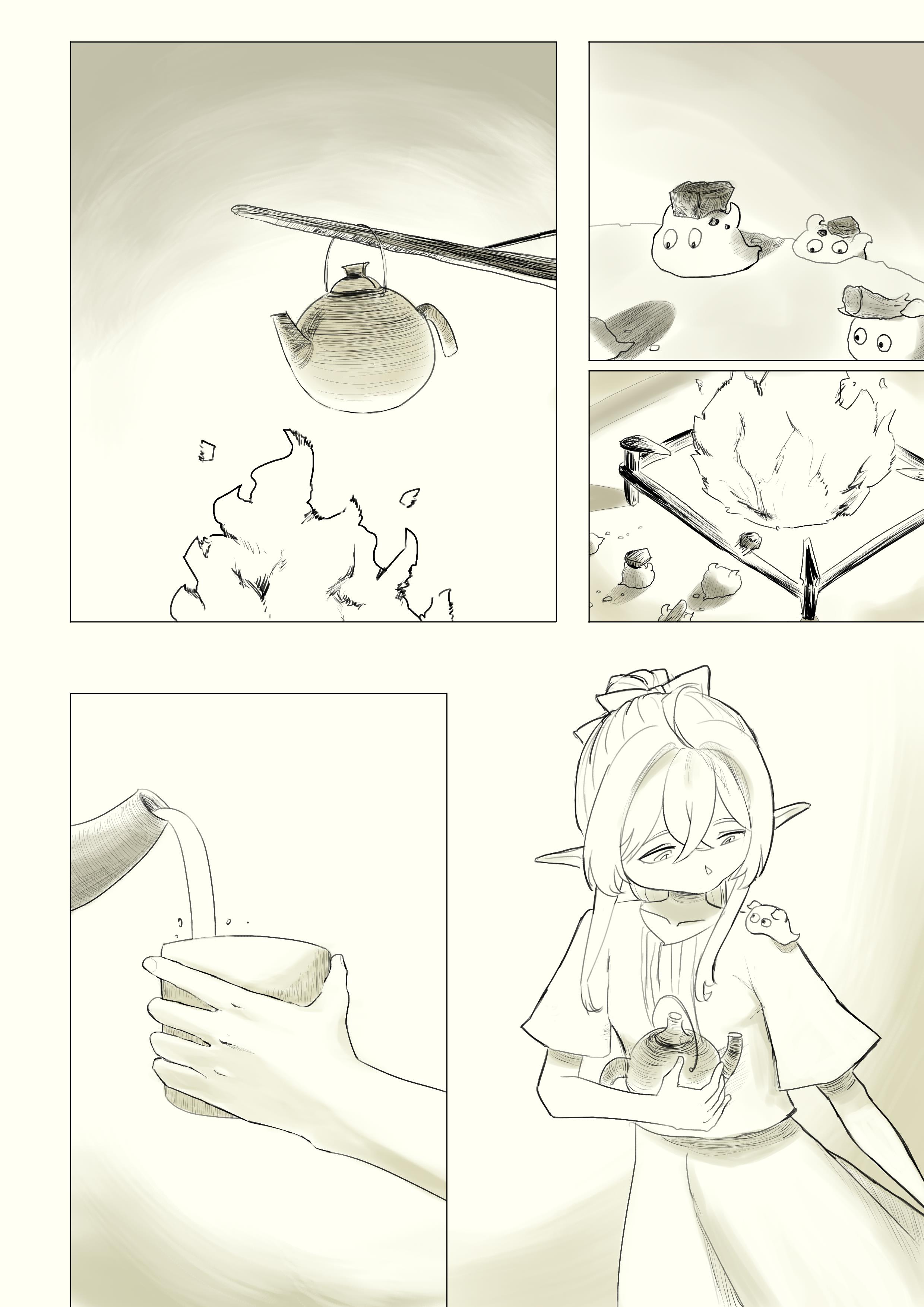 Mia & Sera's Daily Life - Chapter 2: Cold Shower