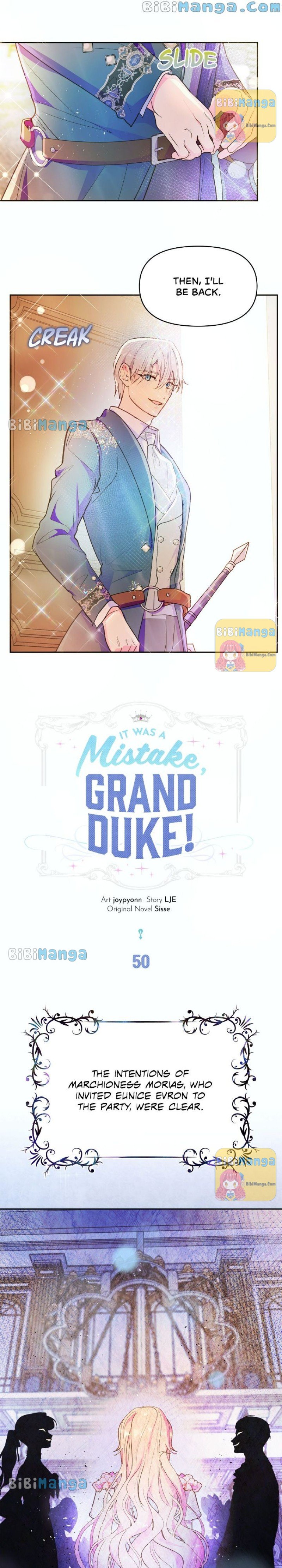 Grand Duke, It Was A Mistake! - Chapter 50