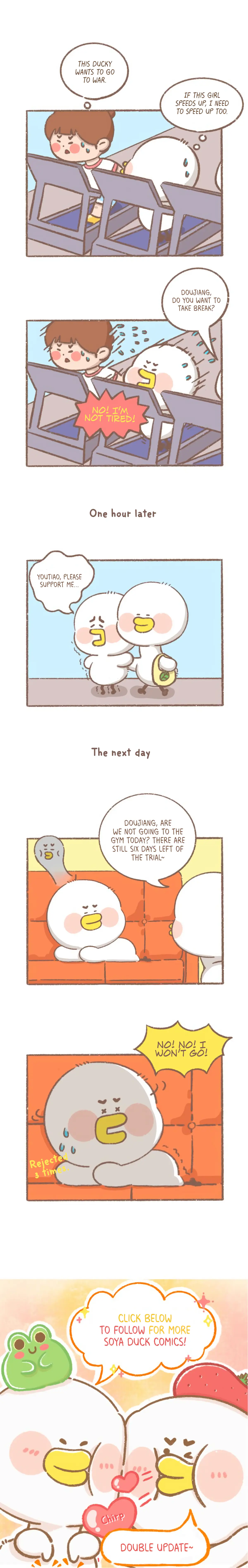 Soya Duck - Chapter 18: The Tale Of Going To The Gym