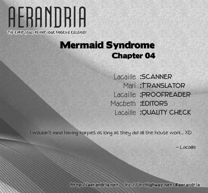 Mermaid Syndrome - Vol.1 Chapter 4 : The Harpies And The Princess