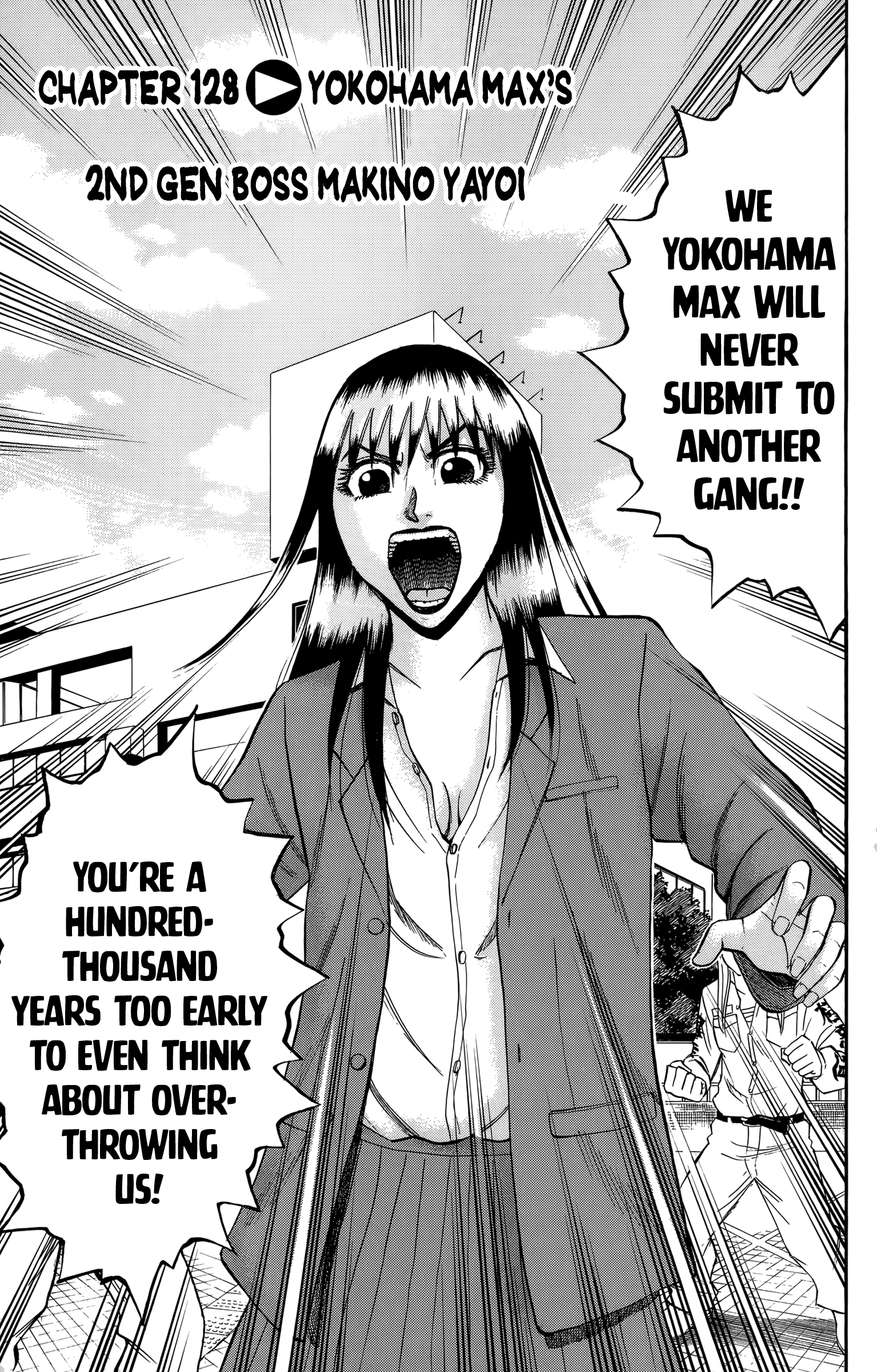 Nanba Mg5 - Vol.15 Chapter 128: Yokohama Max's 2Nd Gen Boss Makino Yayoi