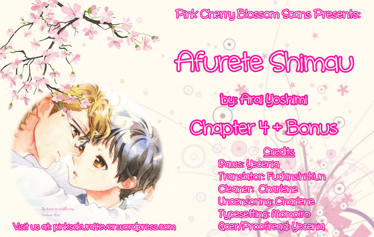 Afurete Shimau - Chapter 004