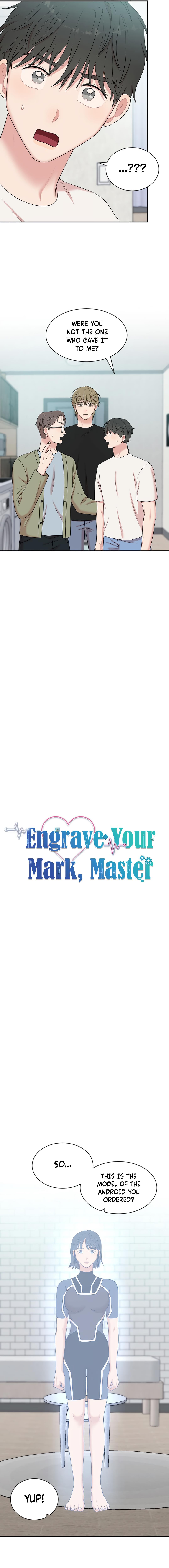 Engrave Your Mark, Master - Chapter 18