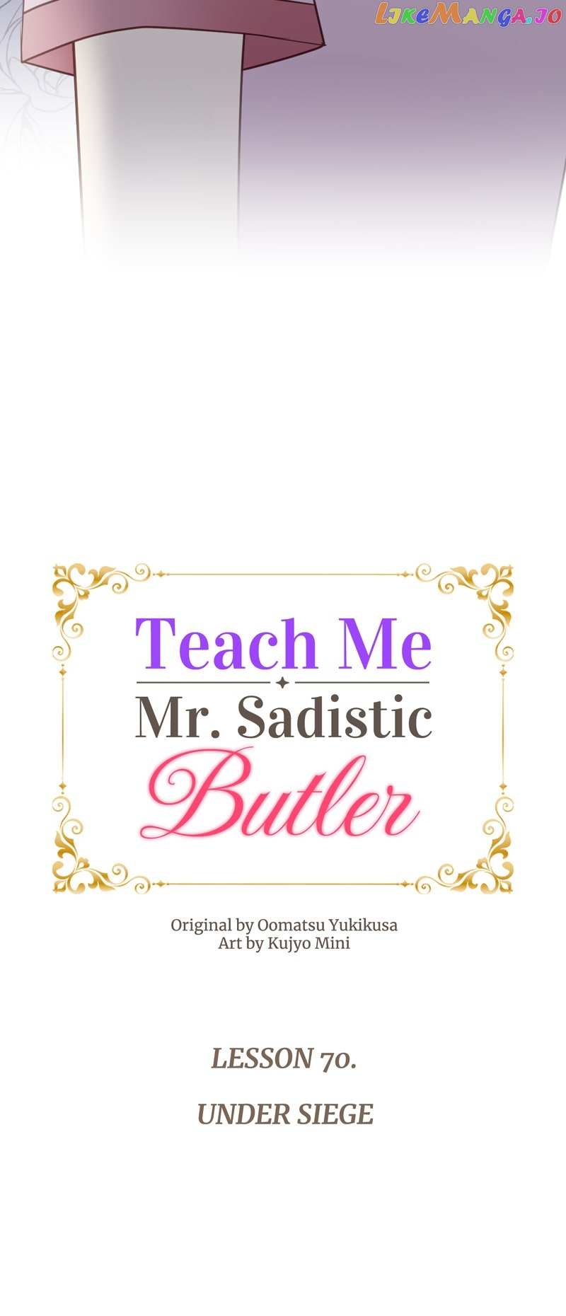 Teach Me, Mr. Sadistic Butler - Chapter 70