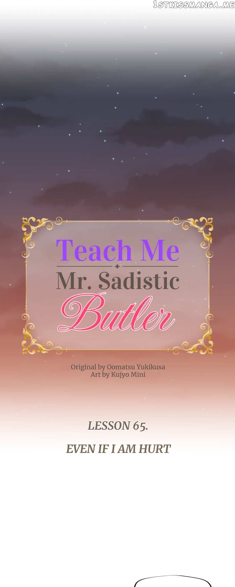 Teach Me, Mr. Sadistic Butler - Chapter 65