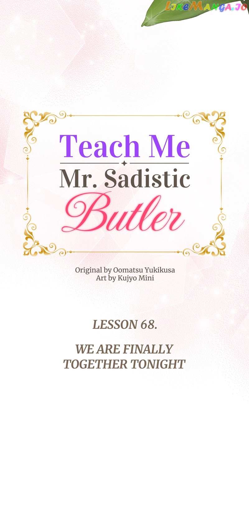 Teach Me, Mr. Sadistic Butler - Chapter 68