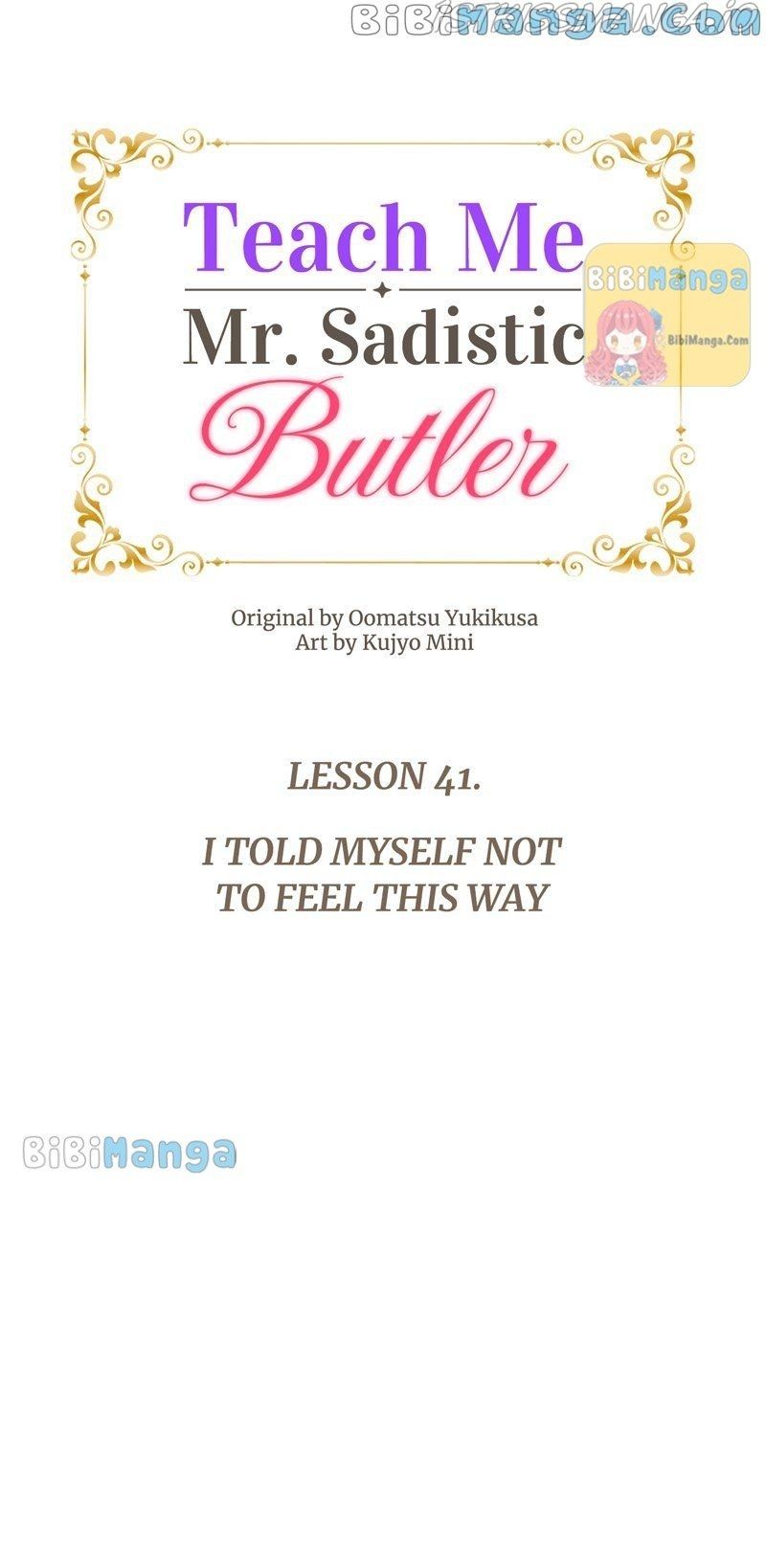 Teach Me, Mr. Sadistic Butler - Chapter 41