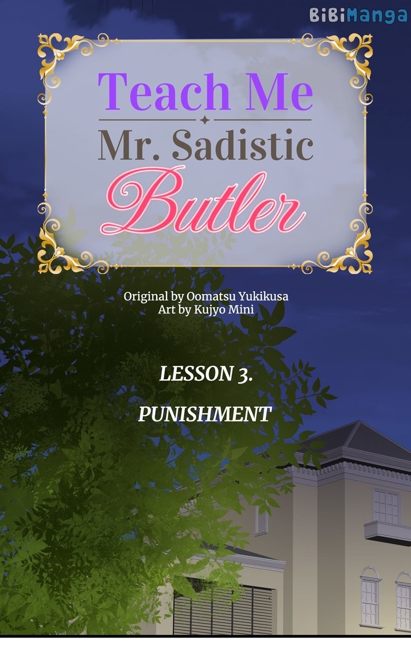 Teach Me, Mr. Sadistic Butler - Chapter 3