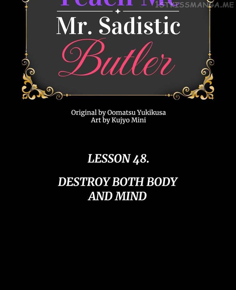 Teach Me, Mr. Sadistic Butler - Chapter 48