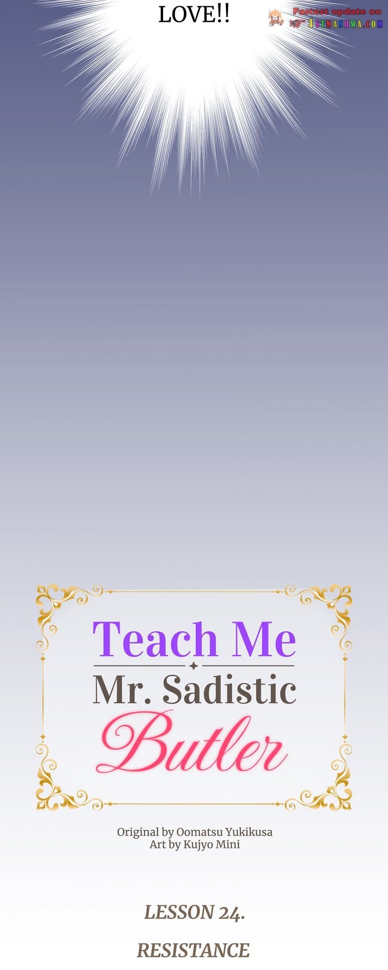 Teach Me, Mr. Sadistic Butler - Chapter 24