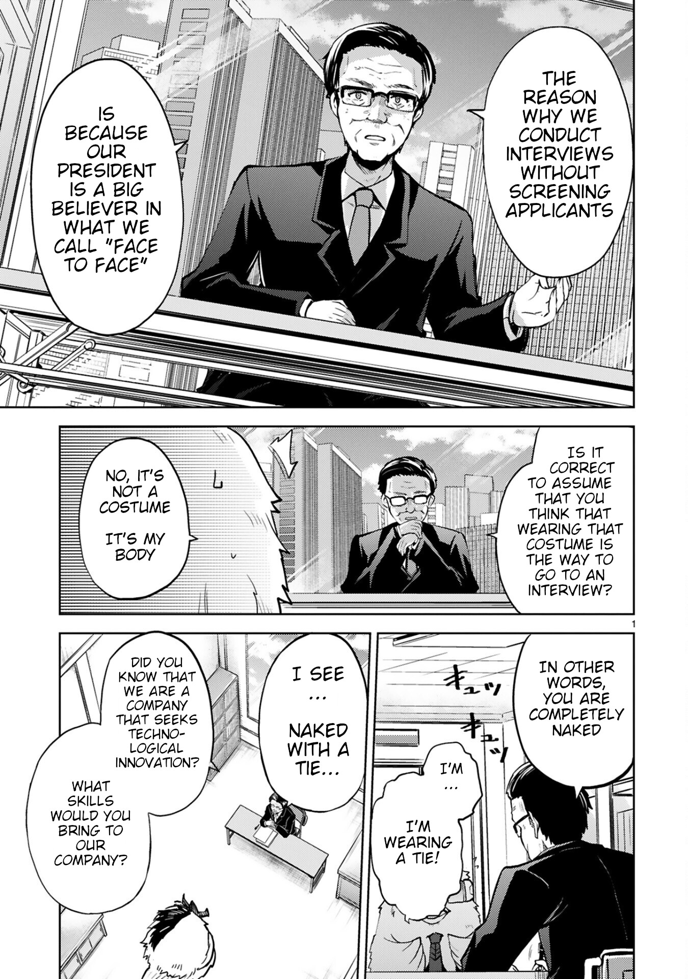 Kuroitsu-San In The Superhuman Research & Development Department - Chapter 12: Cannon-Kun's Battle