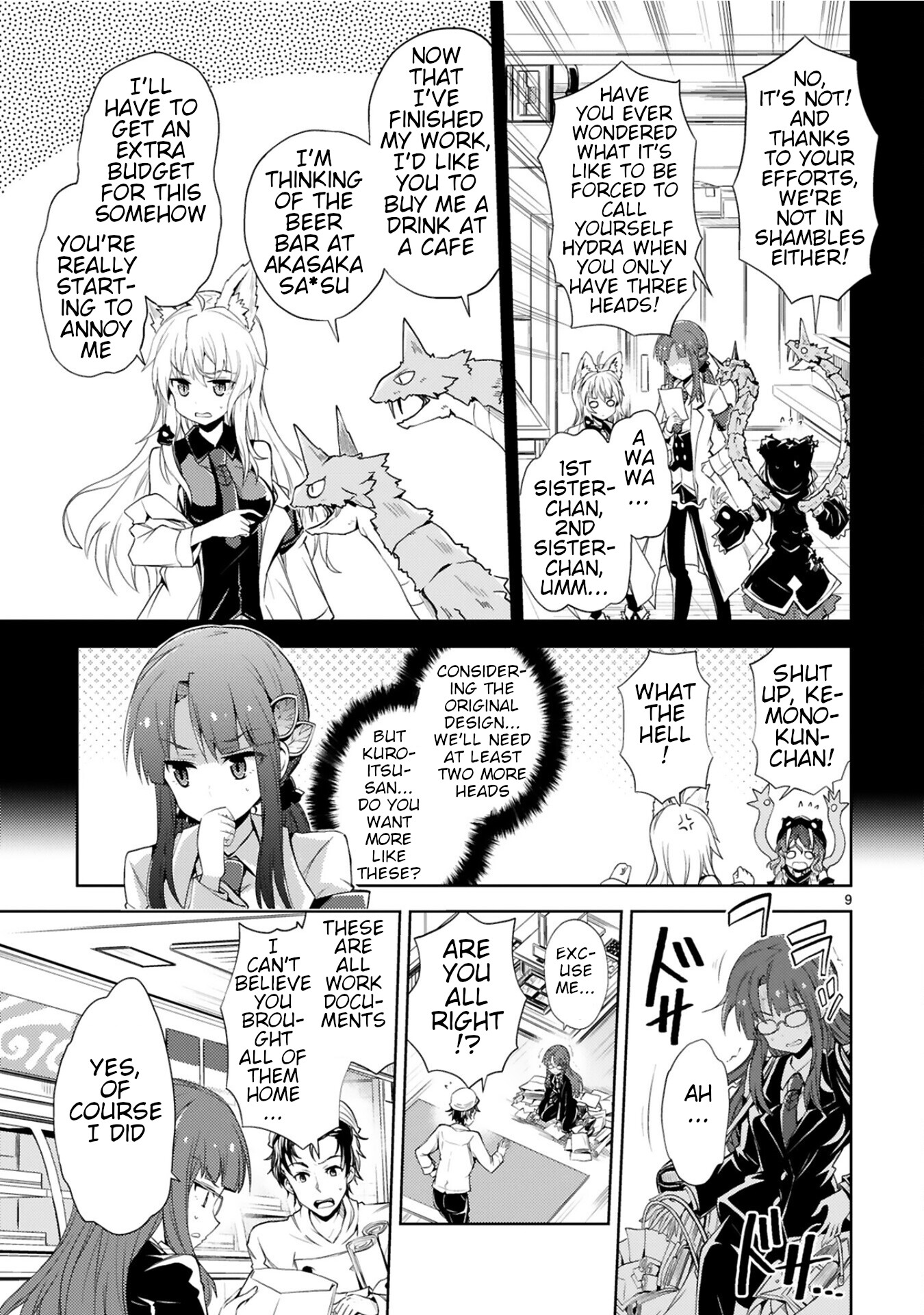 Kuroitsu-San In The Superhuman Research & Development Department - Chapter 7: Divine Swordsman Blader's Resolution