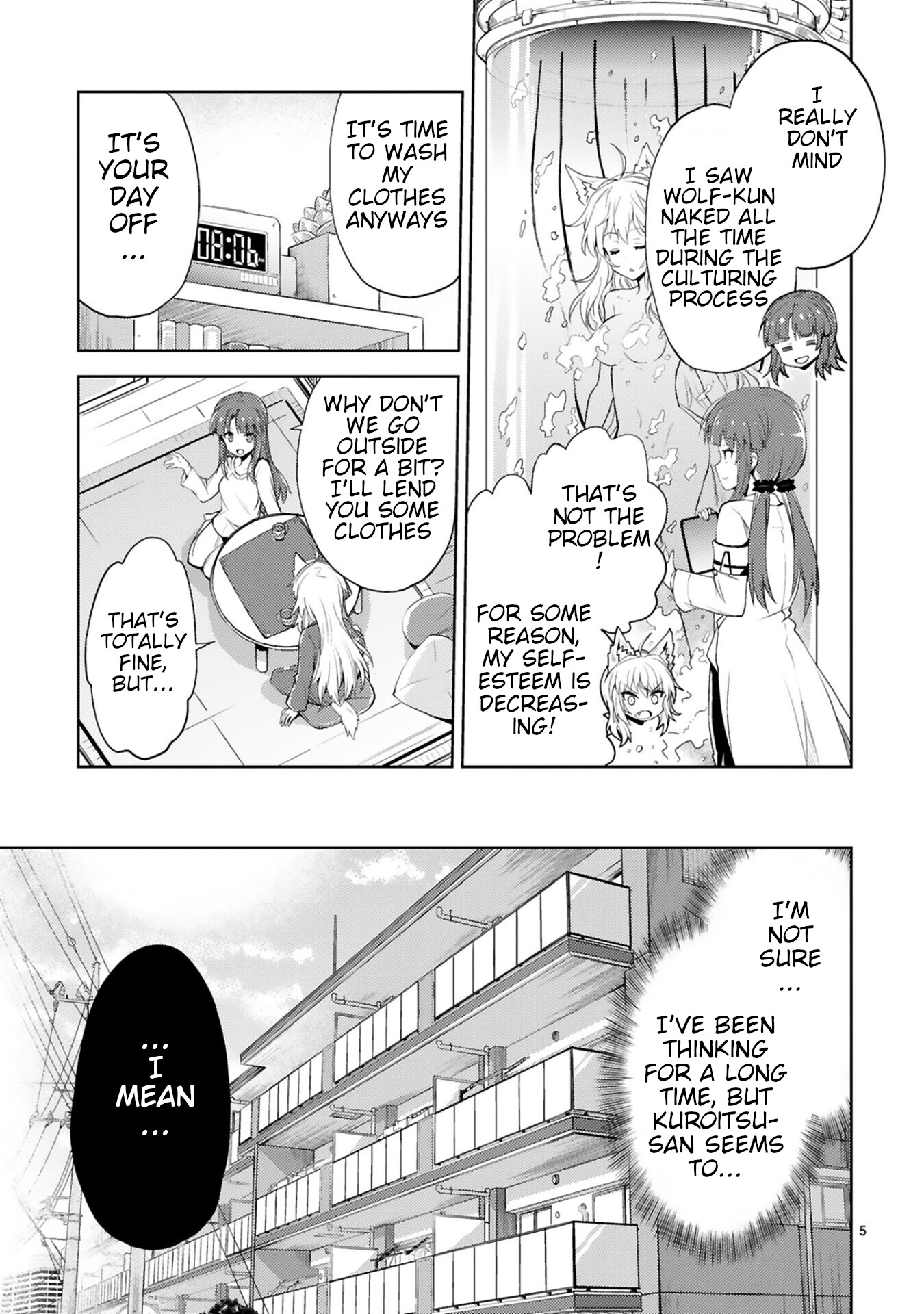 Kuroitsu-San In The Superhuman Research & Development Department - Chapter 10: Puppy Love In A Skirt