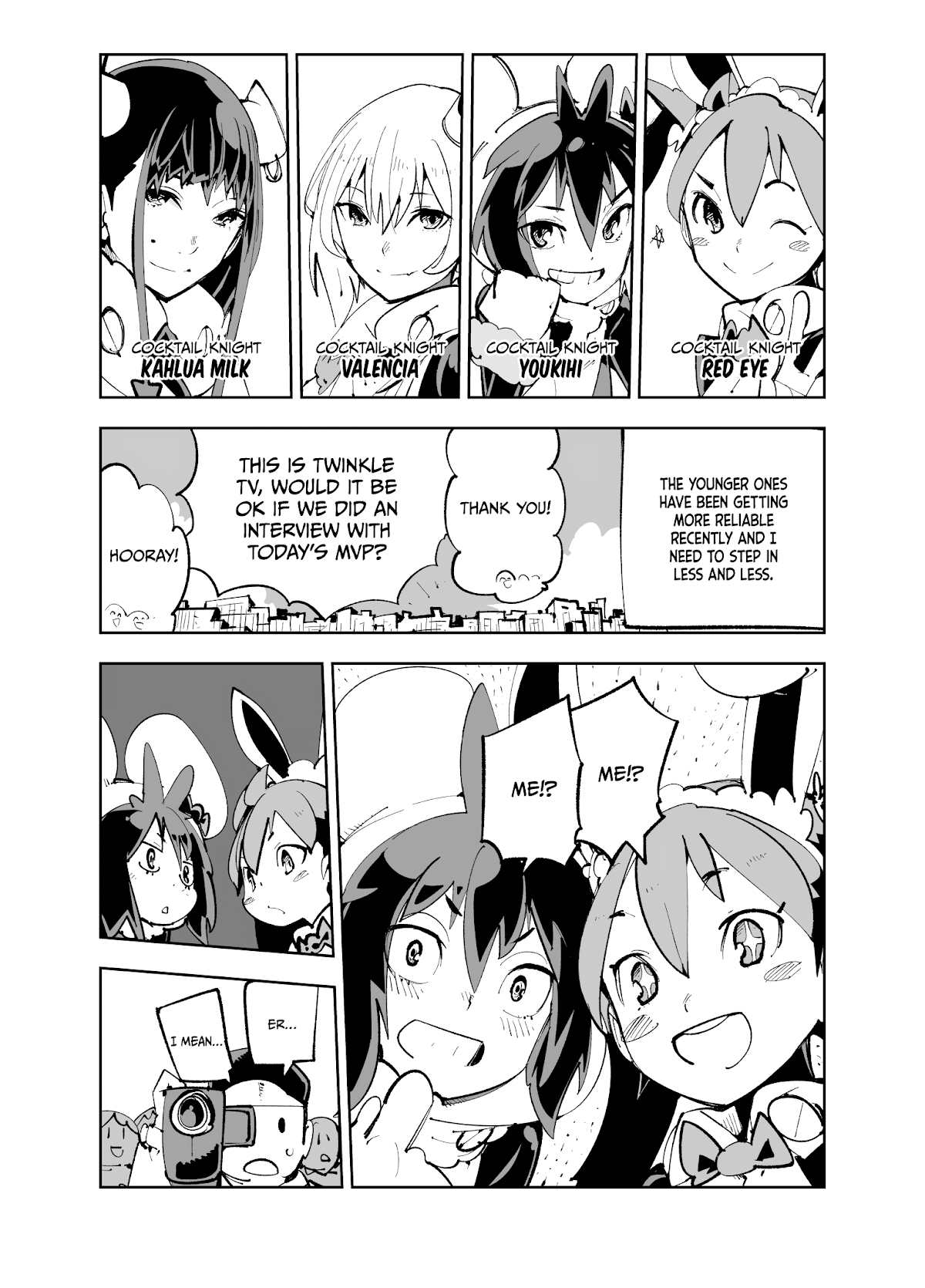 Spill It, Cocktail Knights! - Chapter 14: Spill It! The Form Of Friendship