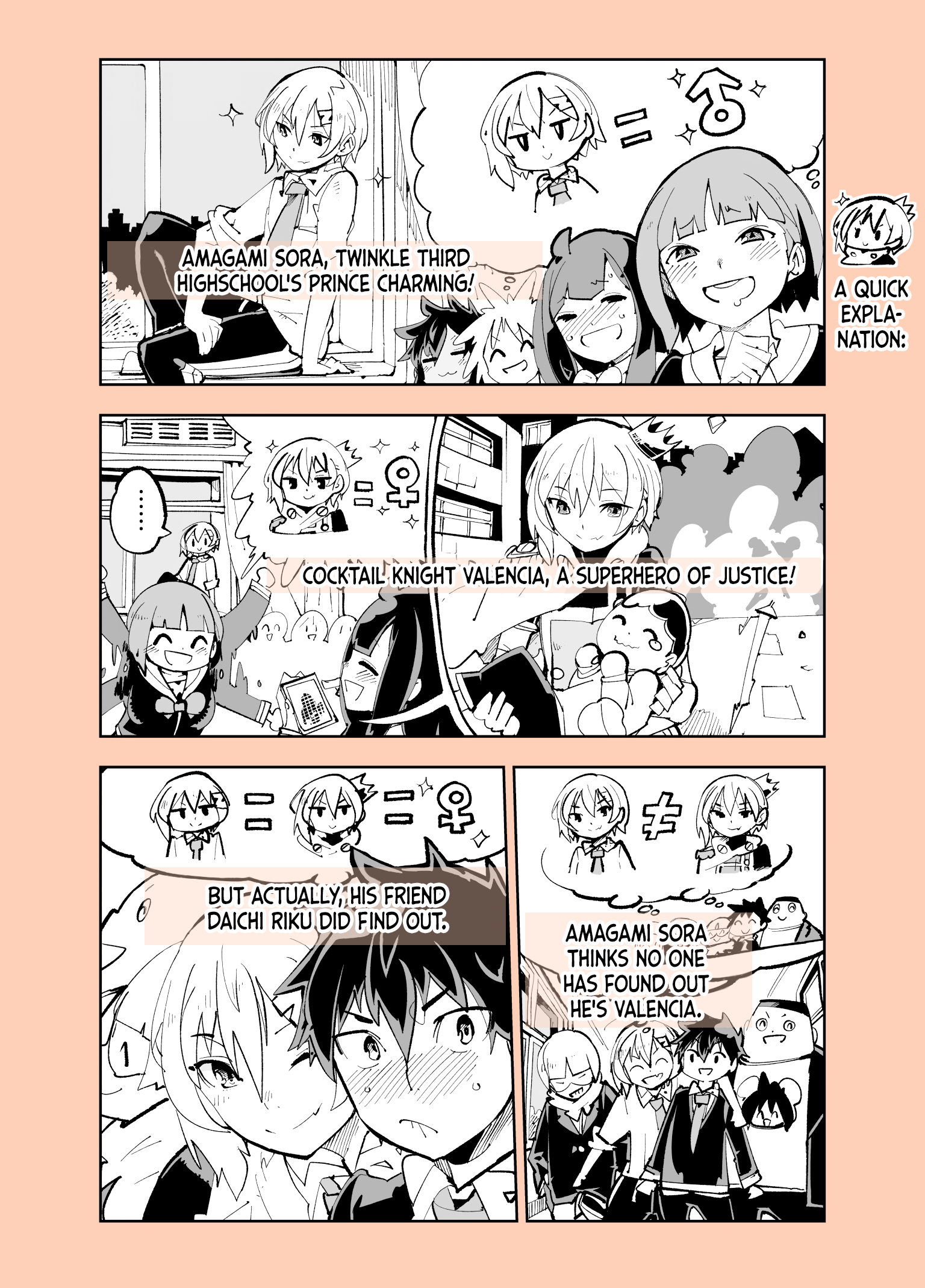 Spill It, Cocktail Knights! - Chapter 21: Chapter Trembling: Spill It! If We Went To The Bookstore The 4 Of Us Then?...