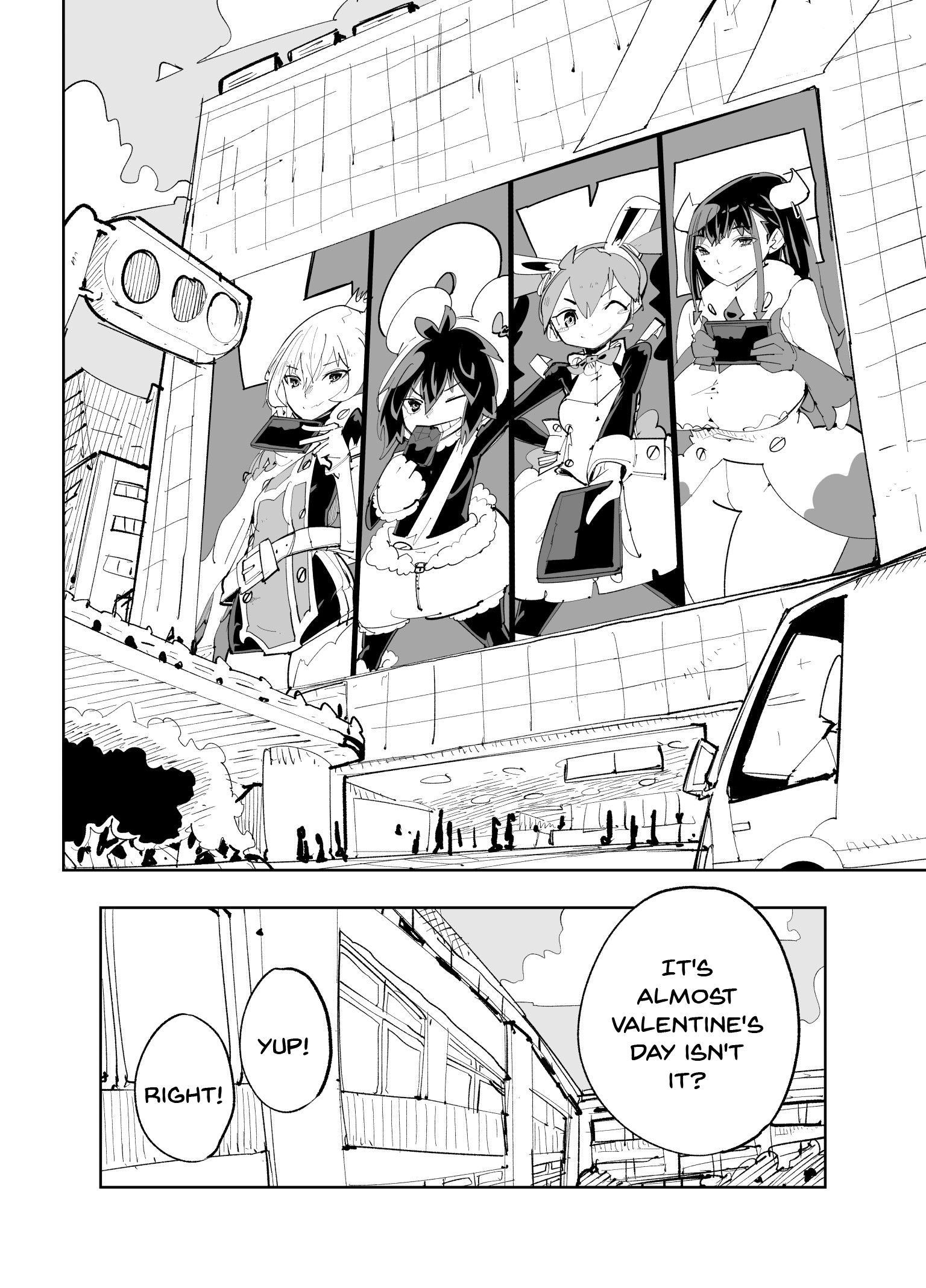 Spill It, Cocktail Knights! - Chapter 24: Chapter Melty: Spill It! Valentine's Day