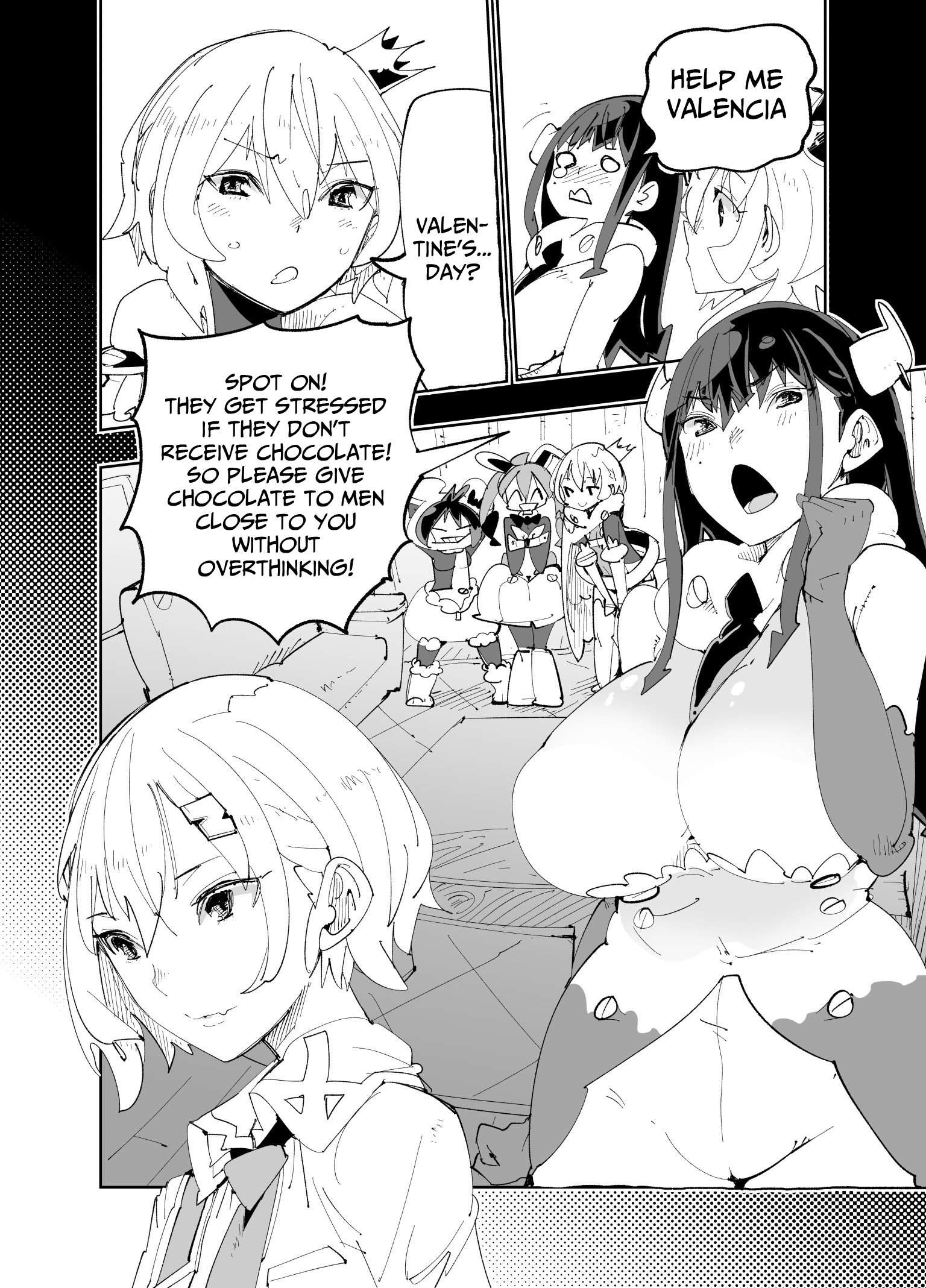 Spill It, Cocktail Knights! - Chapter 24: Chapter Melty: Spill It! Valentine's Day