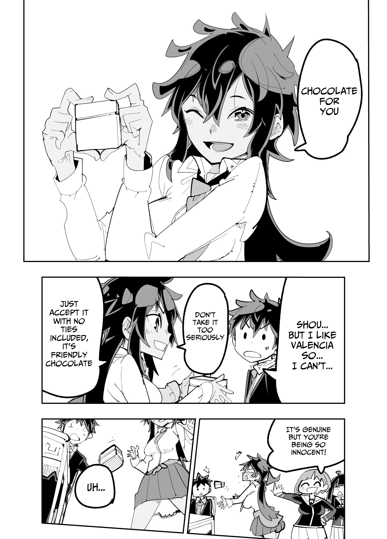 Spill It, Cocktail Knights! - Chapter 24: Chapter Melty: Spill It! Valentine's Day