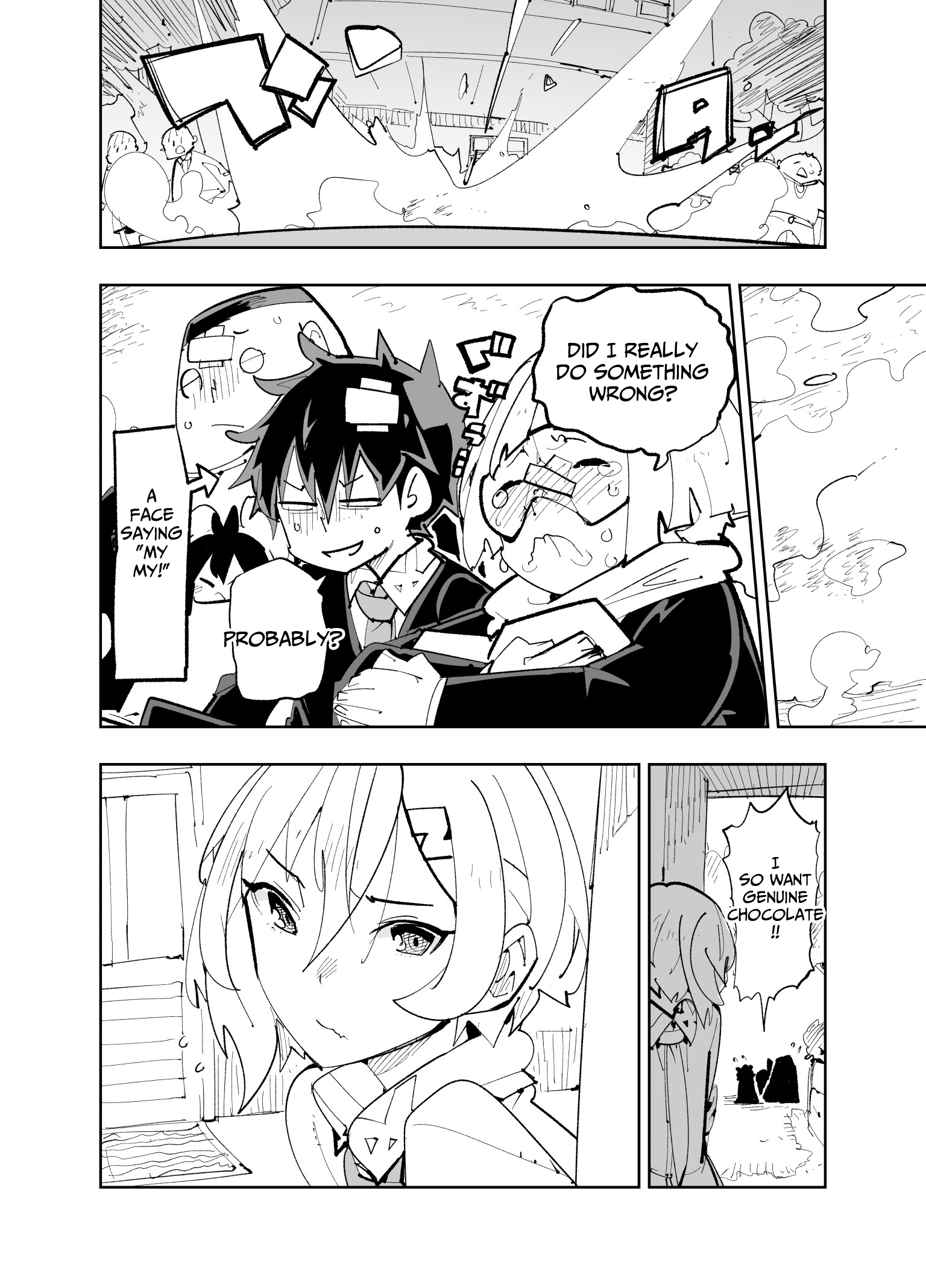 Spill It, Cocktail Knights! - Chapter 24: Chapter Melty: Spill It! Valentine's Day