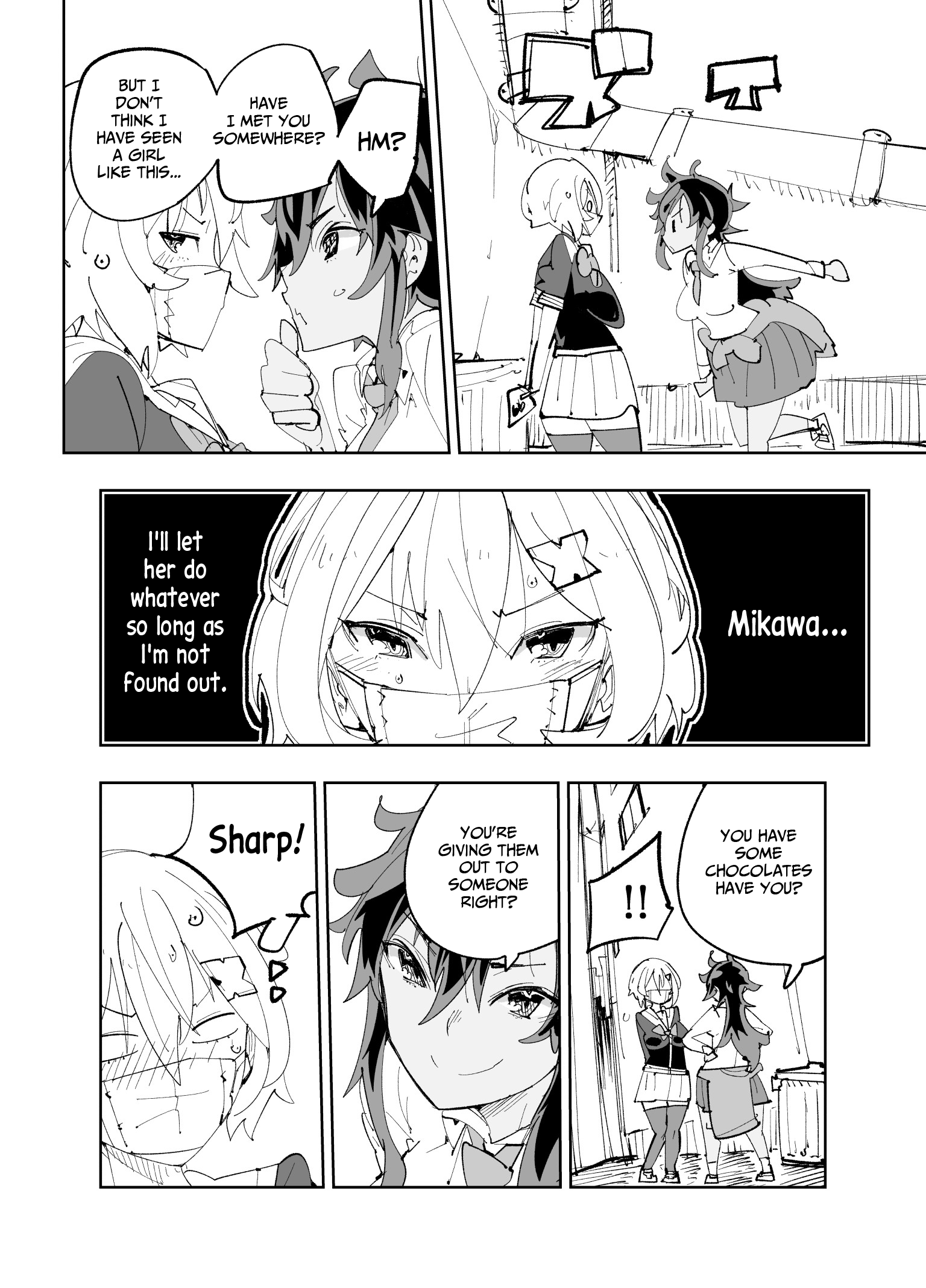 Spill It, Cocktail Knights! - Chapter 24: Chapter Melty: Spill It! Valentine's Day