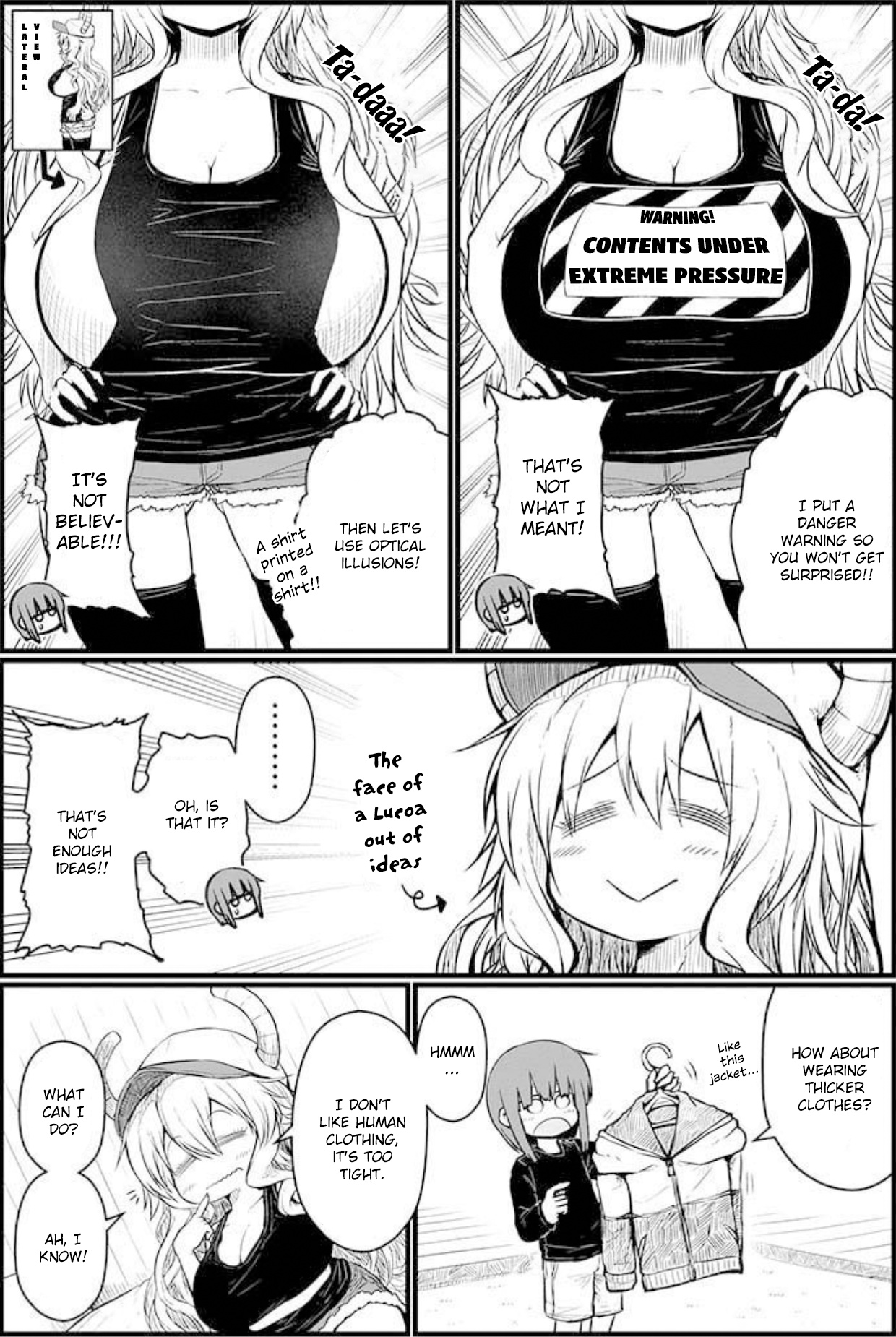 Kobayashi-San Chi No Maid Dragon Official Doujinshi Set - Chapter 1: Temptation Of Lucoa