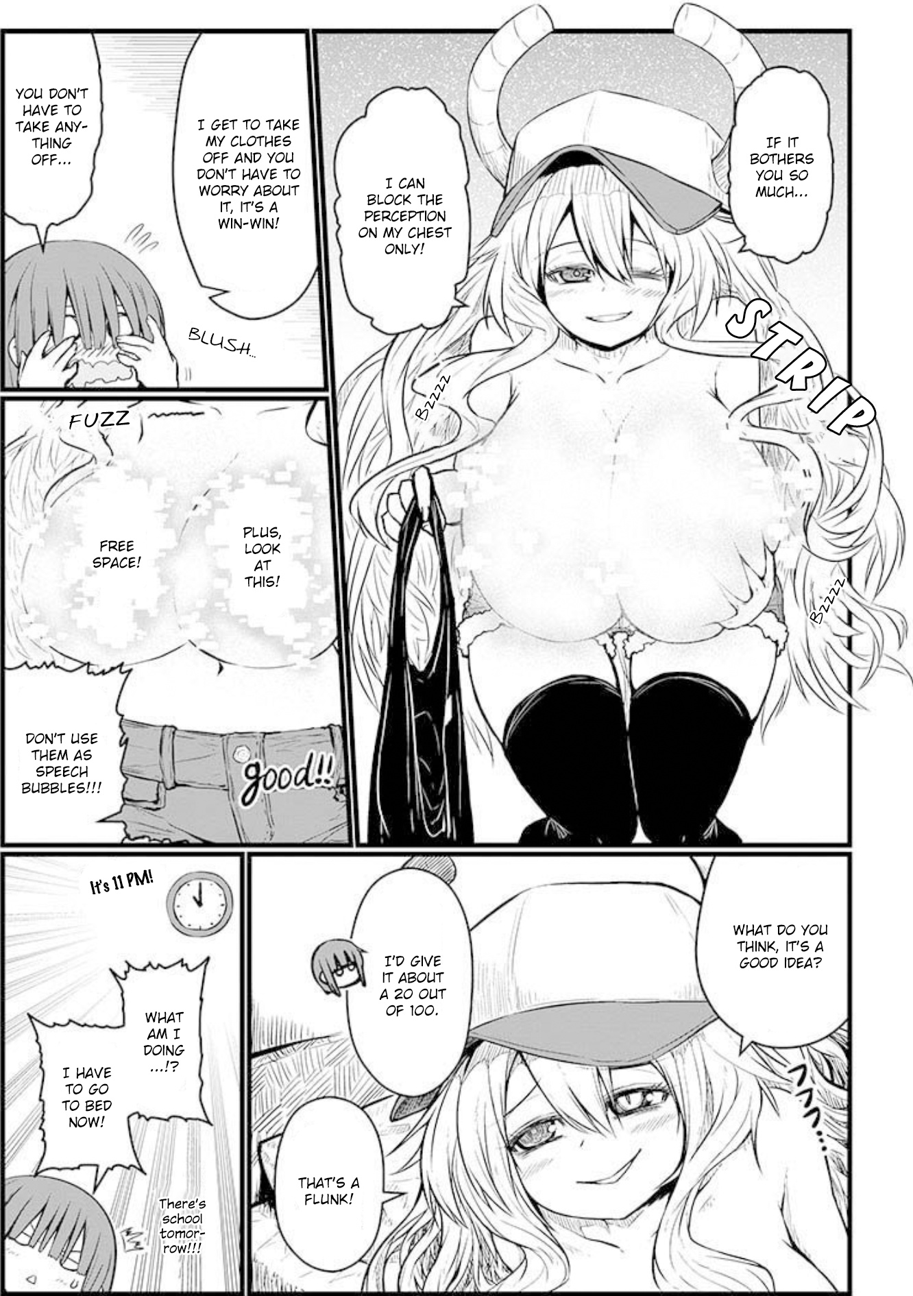 Kobayashi-San Chi No Maid Dragon Official Doujinshi Set - Chapter 1: Temptation Of Lucoa