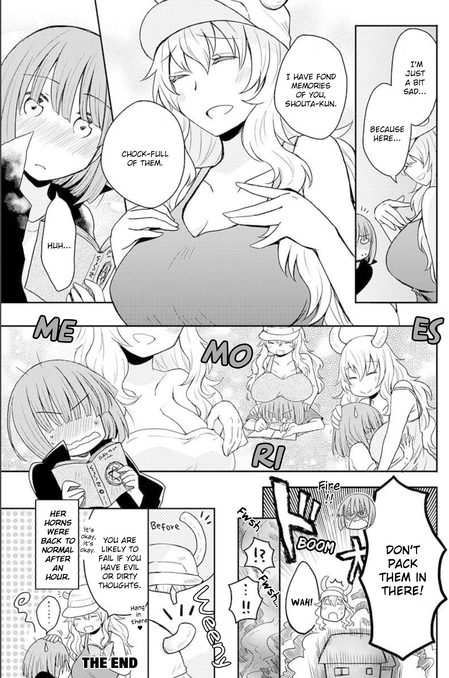 Kobayashi-San Chi No Maid Dragon Official Doujinshi Set - Chapter 1: Temptation Of Lucoa