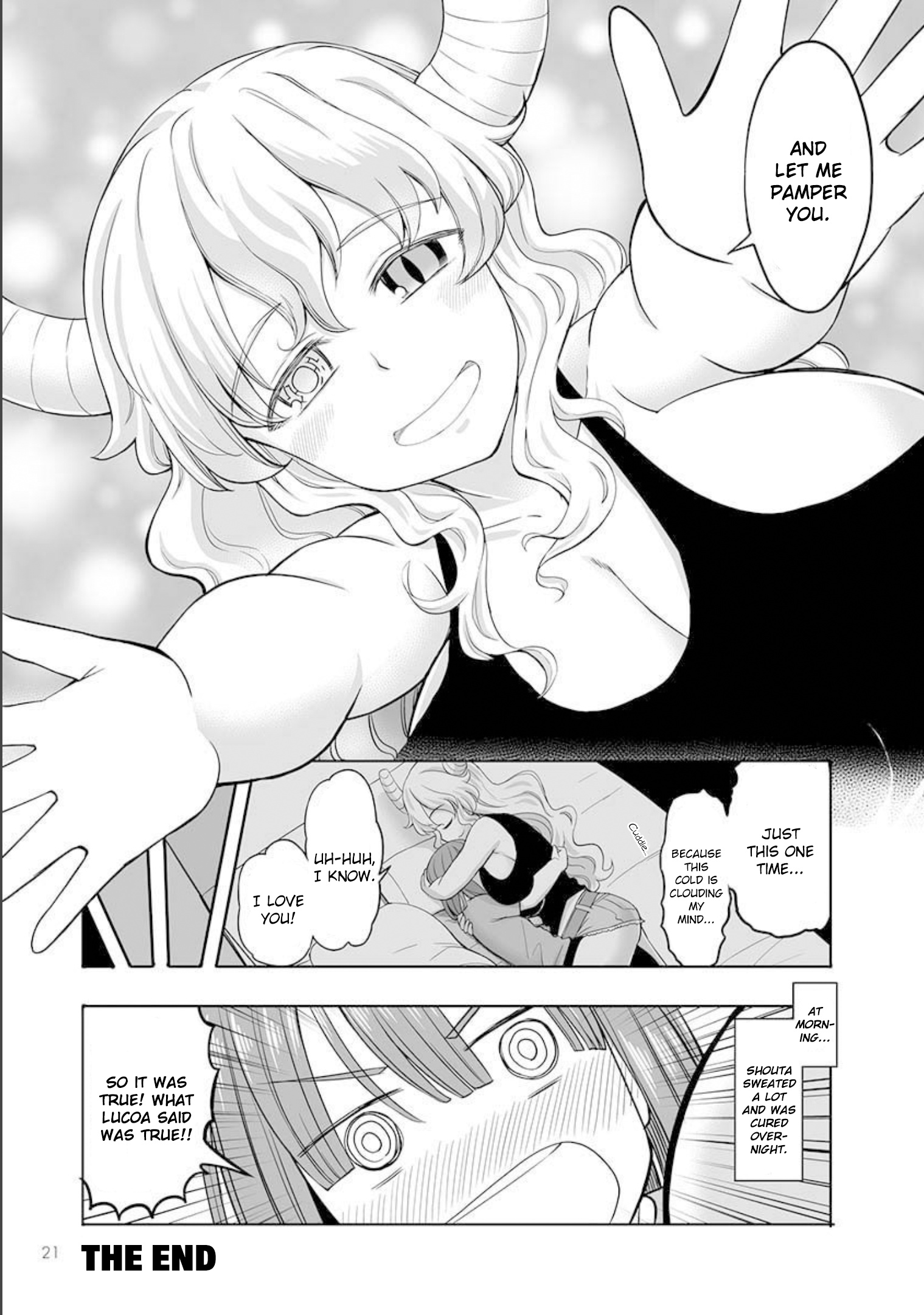 Kobayashi-San Chi No Maid Dragon Official Doujinshi Set - Chapter 1: Temptation Of Lucoa