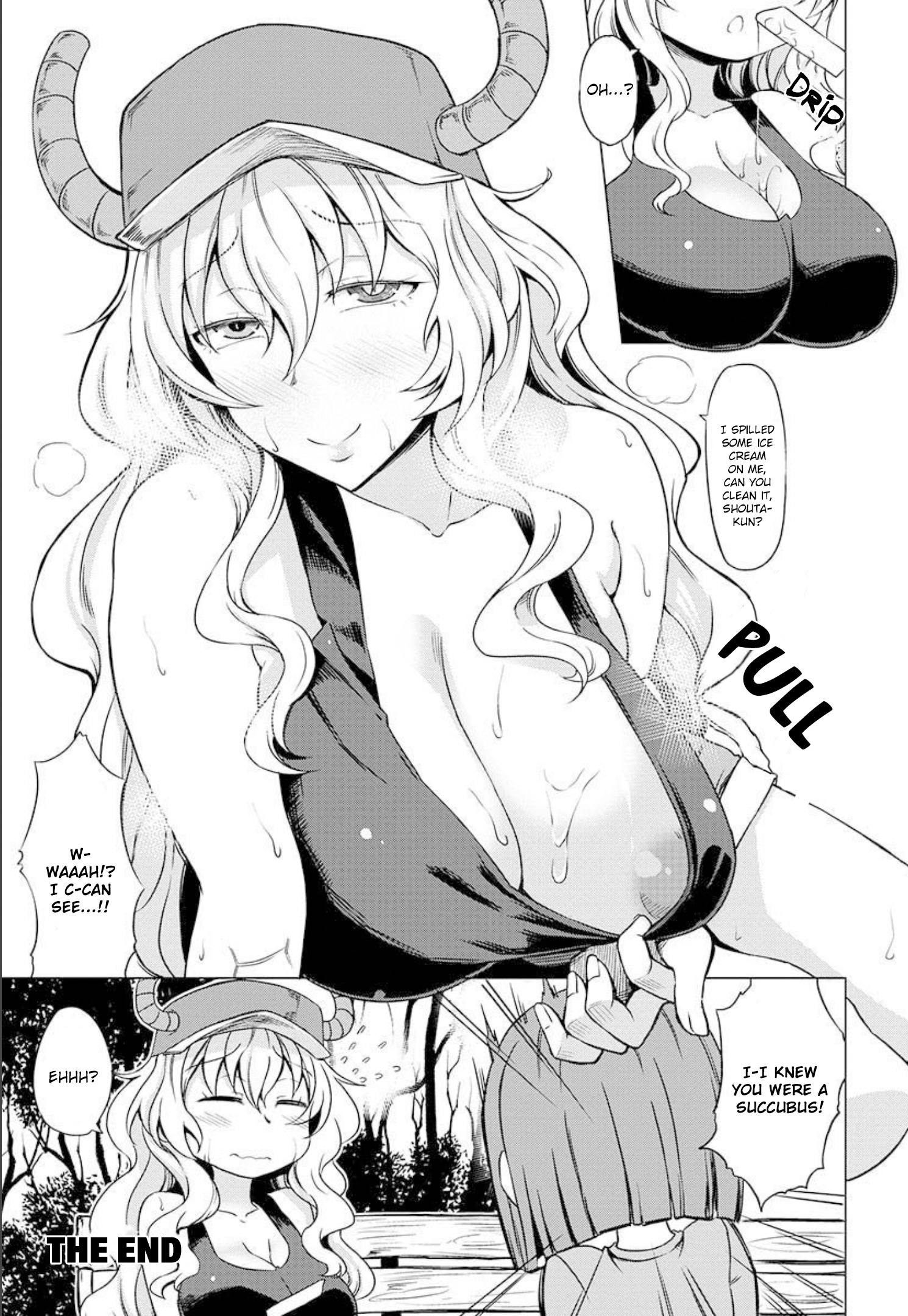 Kobayashi-San Chi No Maid Dragon Official Doujinshi Set - Chapter 1: Temptation Of Lucoa