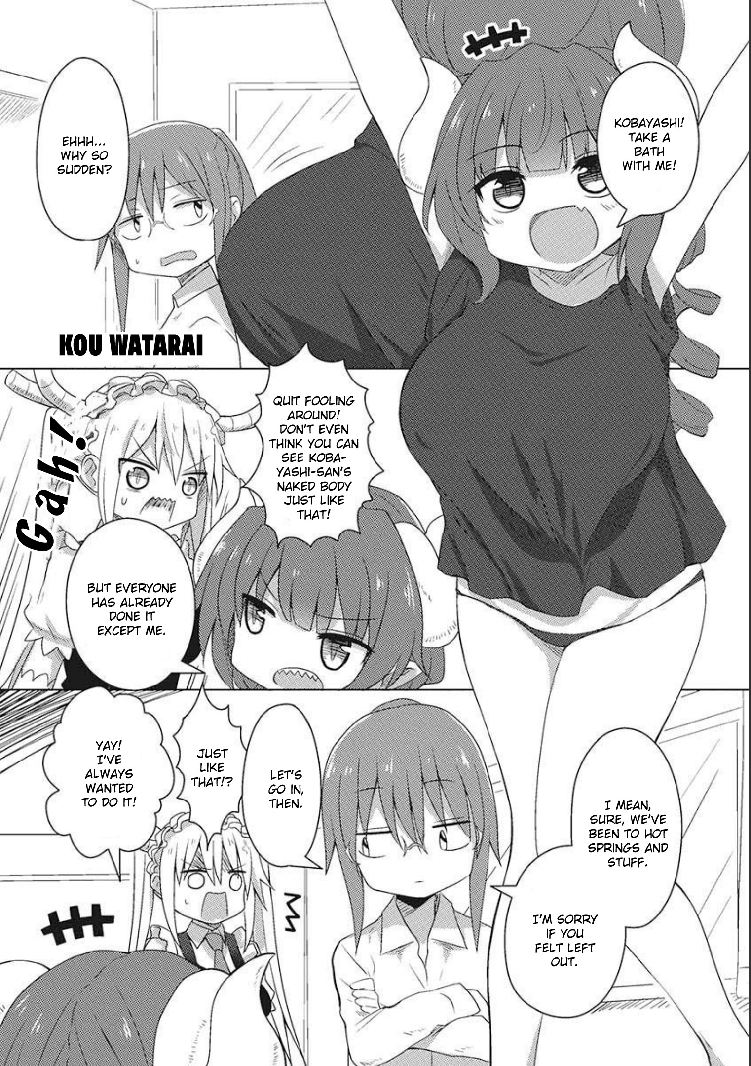 Kobayashi-San Chi No Maid Dragon Official Doujinshi Set - Chapter 2: Together With Iruru!