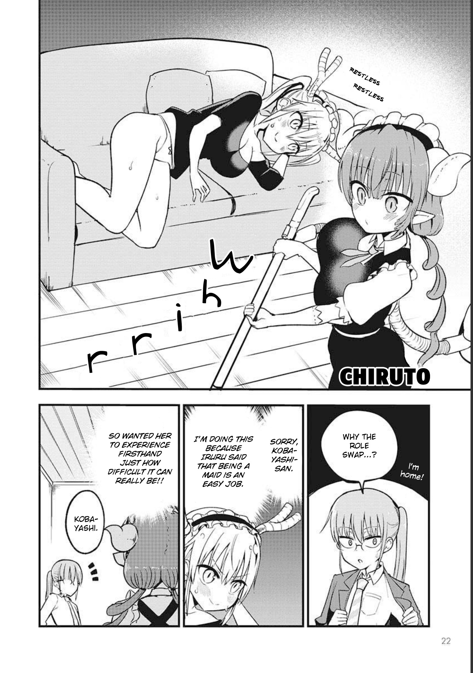 Kobayashi-San Chi No Maid Dragon Official Doujinshi Set - Chapter 2: Together With Iruru!